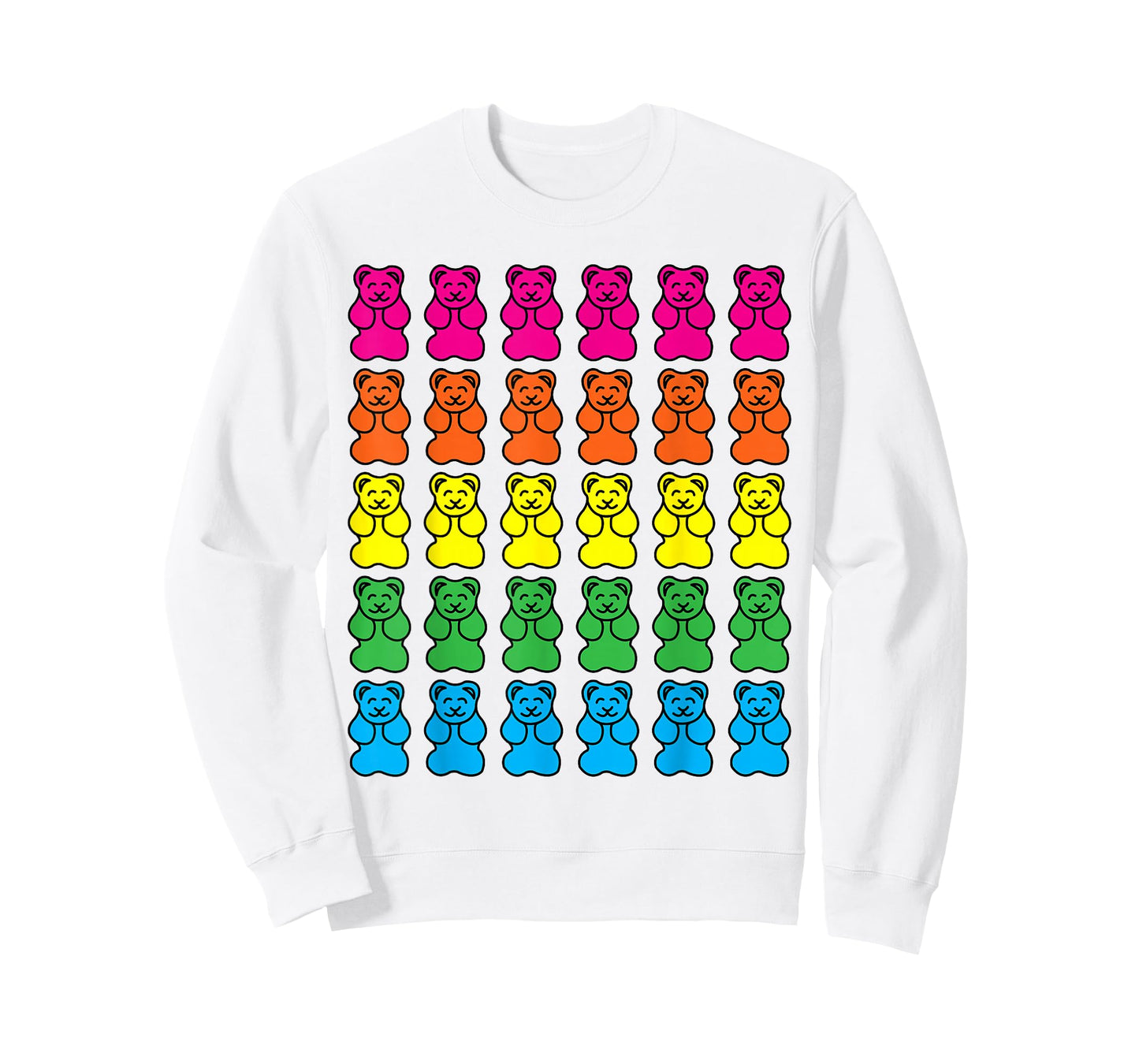Rainbow Gummy Bear Candy Shirt T-Shirt