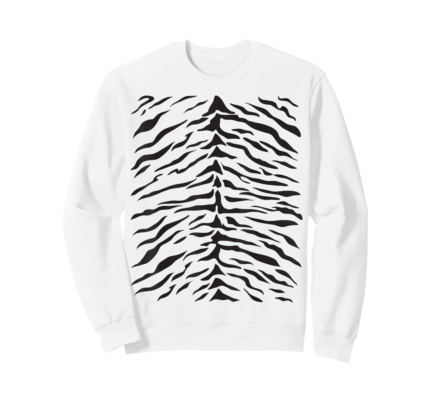 Tiger Print Cute Costume Idea Orange Tigers Stripes T-Shirt