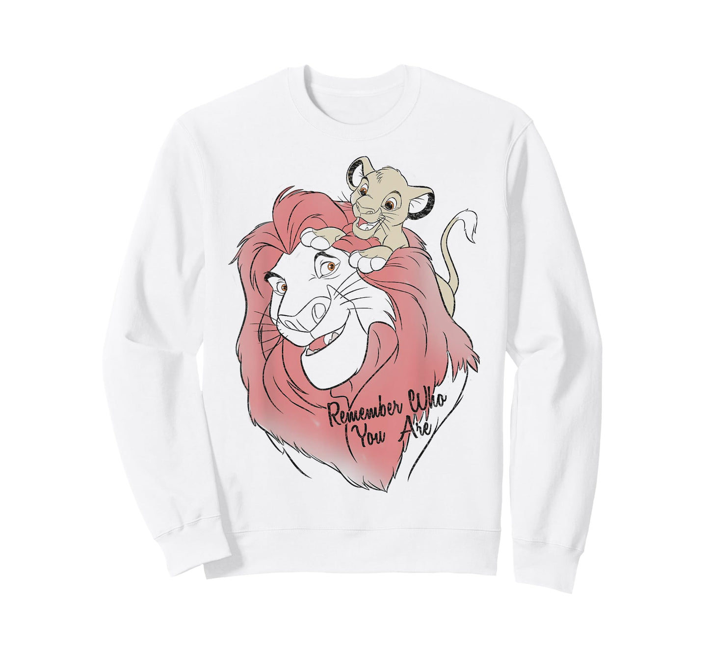 Disney Lion King Remember Who You are Mufasa & Simba T-Shirt