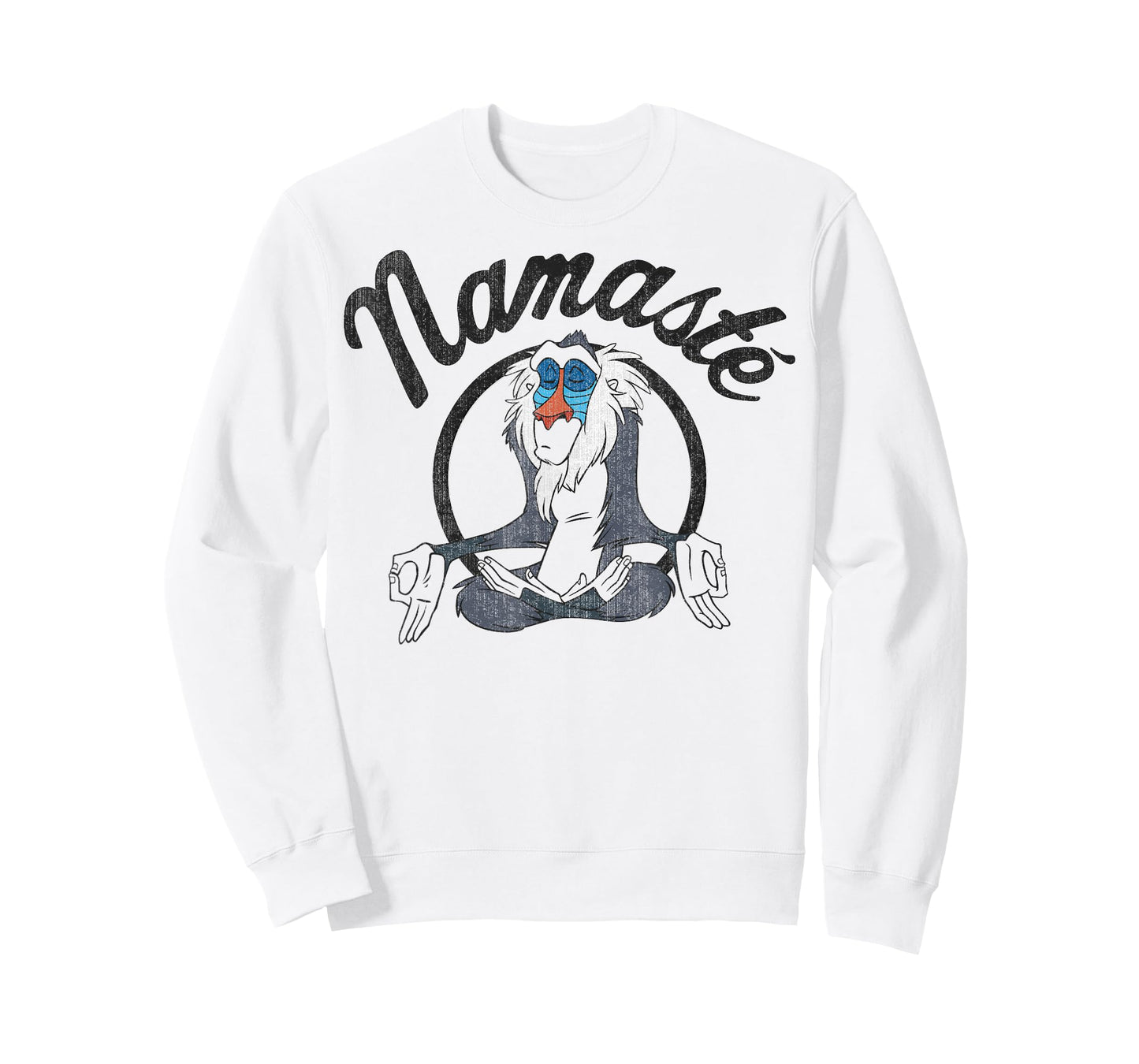 Disney Lion King Rafiki Namaste Graphic T-Shirt T-Shirt