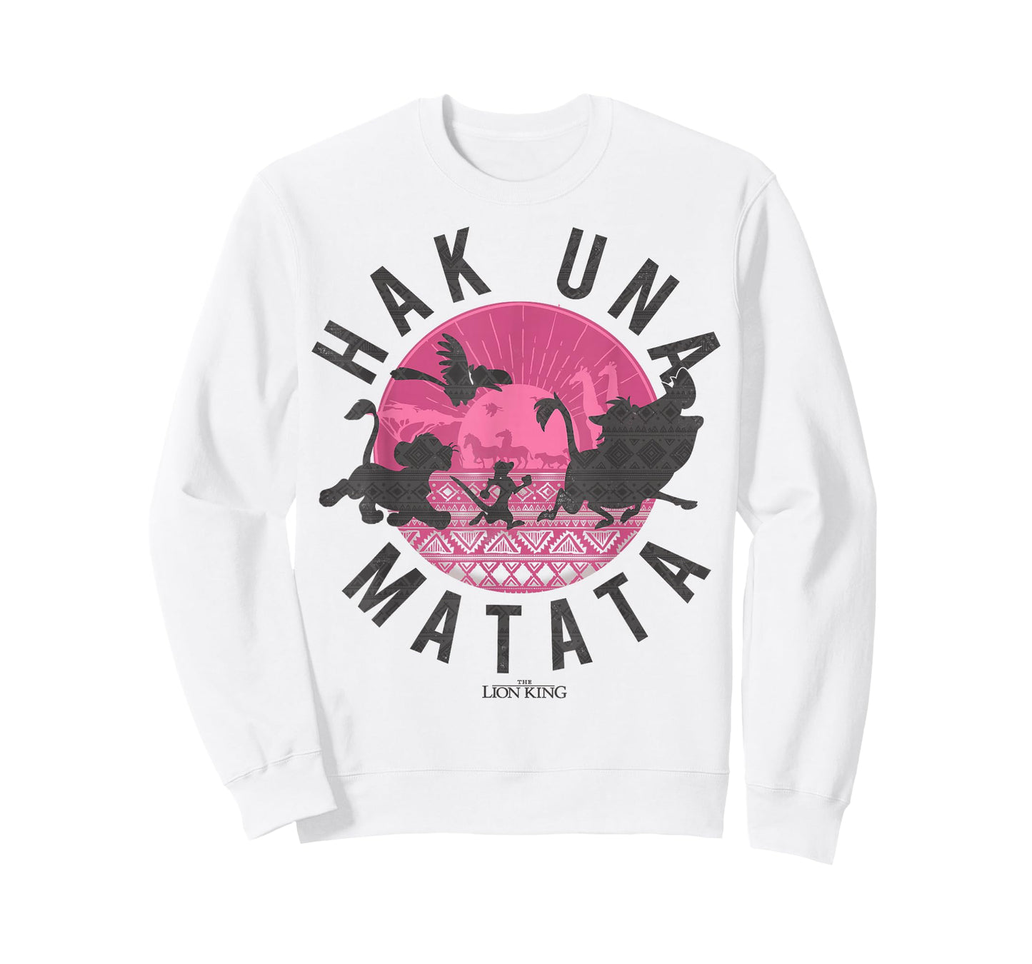 Disney Lion King Simba Silhouette Hakuna Graphic T-Shirt T-Shirt