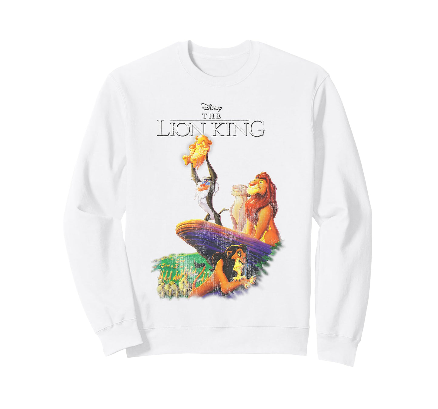 Disney The Lion King Born To Be King Epic Big Chest Portrait T-Shirt