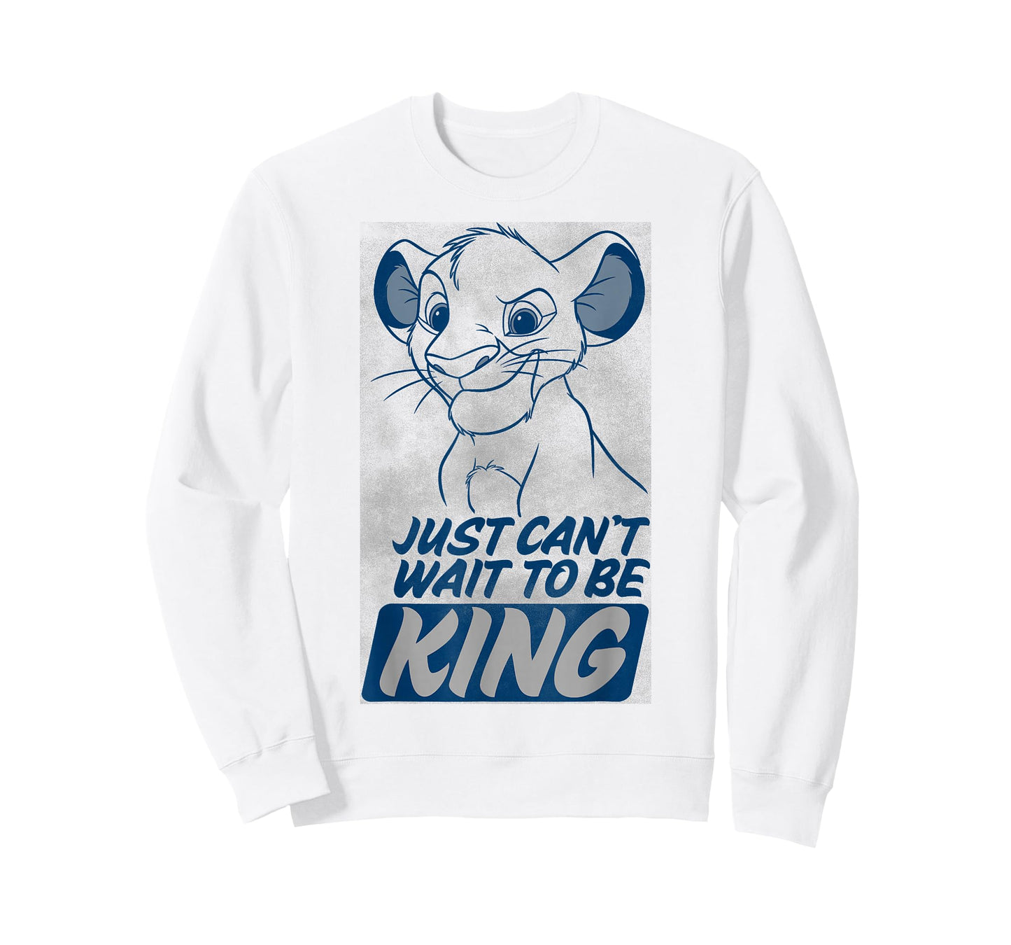 Disney Lion King Kid Simba Just Can't Wait To Be King Poster T-Shirt