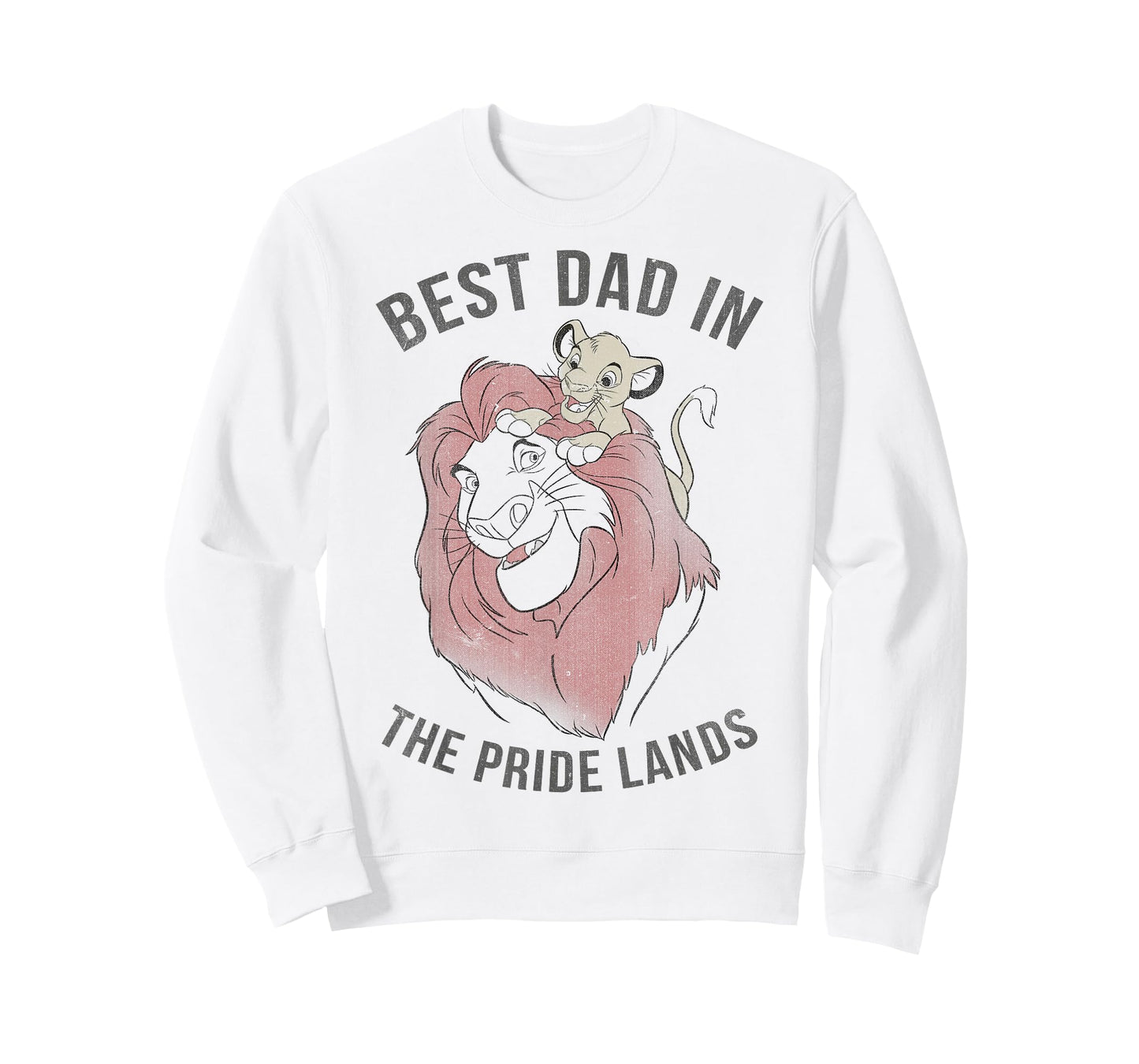 Disney The Lion King Father's Day Simba & Mufasa Best Dad T-Shirt