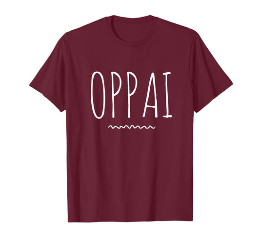 Funny Oppai Japanese Anime Manga Gift T-Shirt