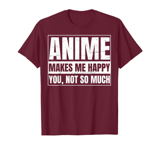 I Love Anime Gift - Japanese Gift for a Sao Anime Lover T-Shirt