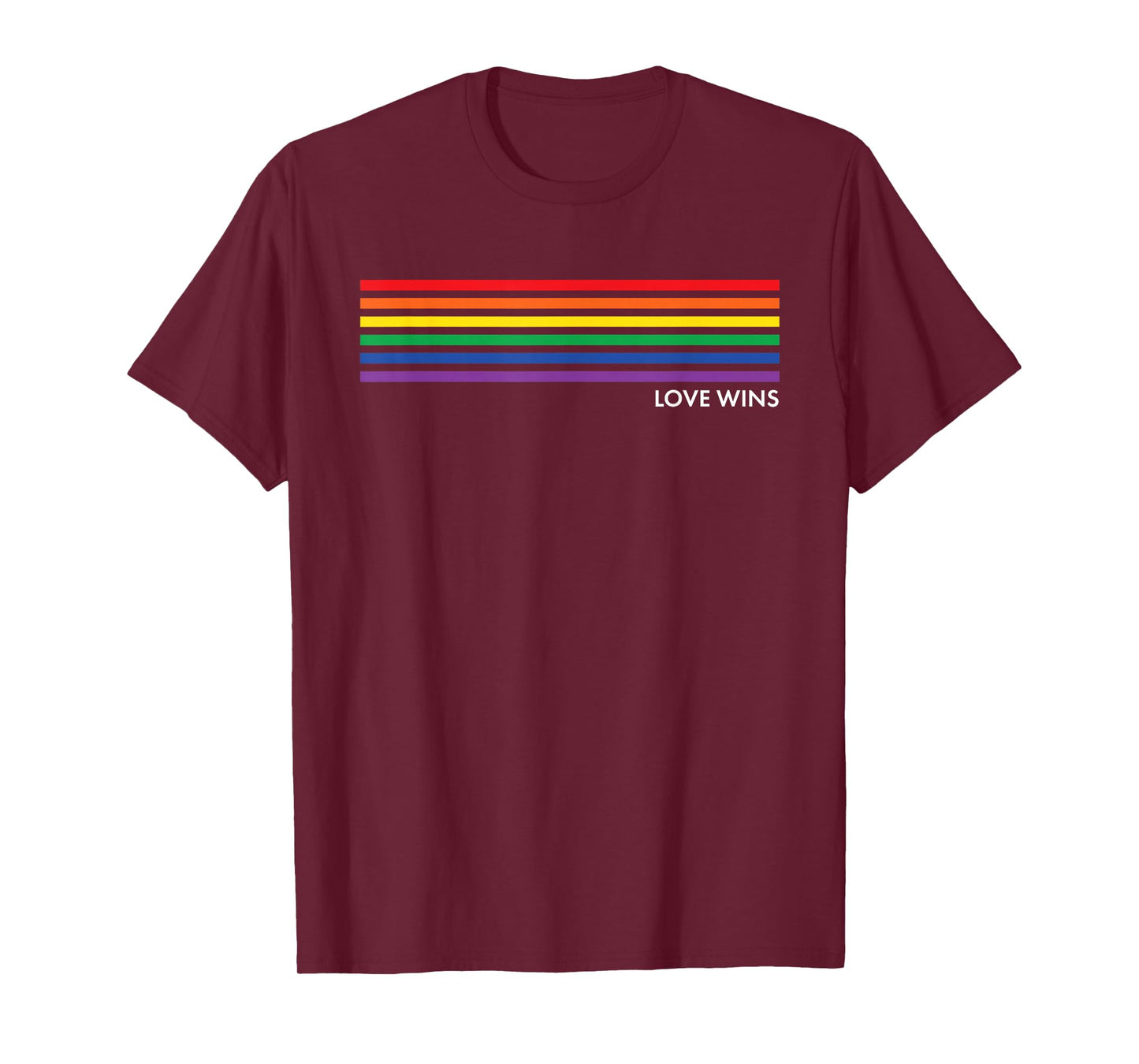Gay Pride Rainbow Equality Gift T-Shirt Small