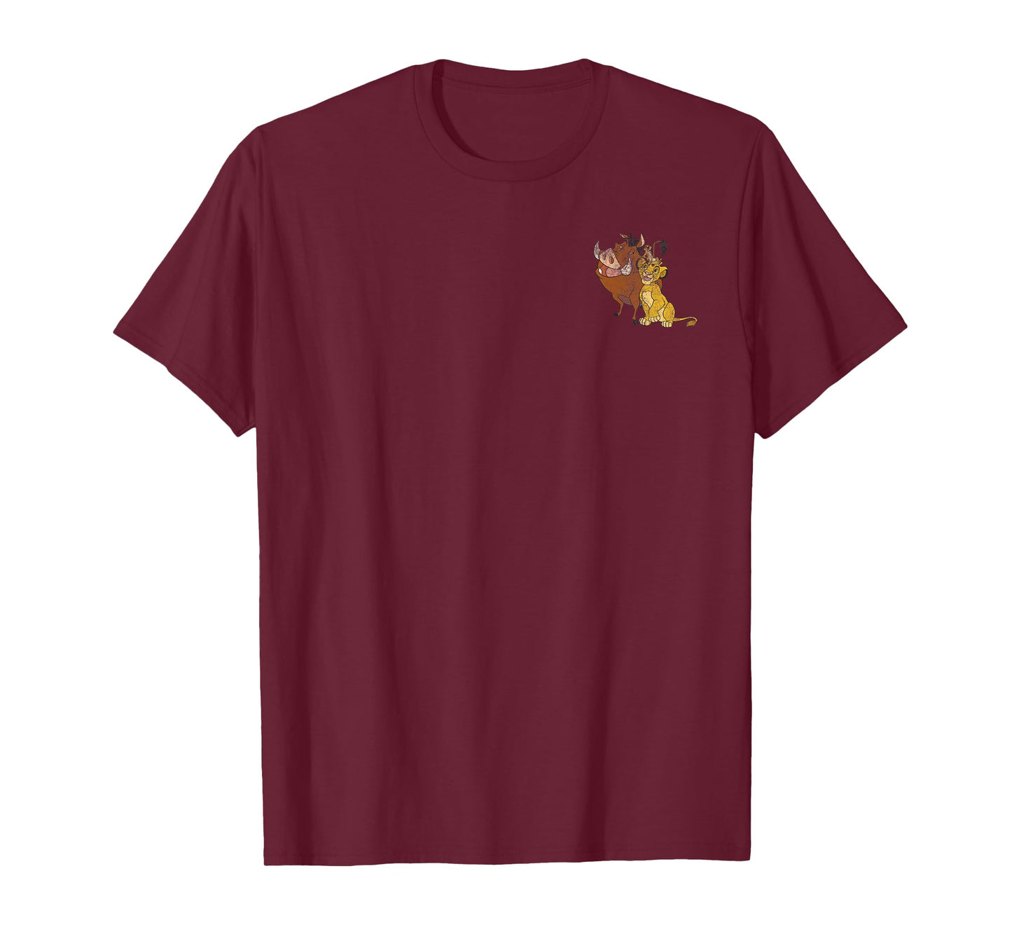 Disney Lion King Pocket Simba Timon Pumba T-Shirt
