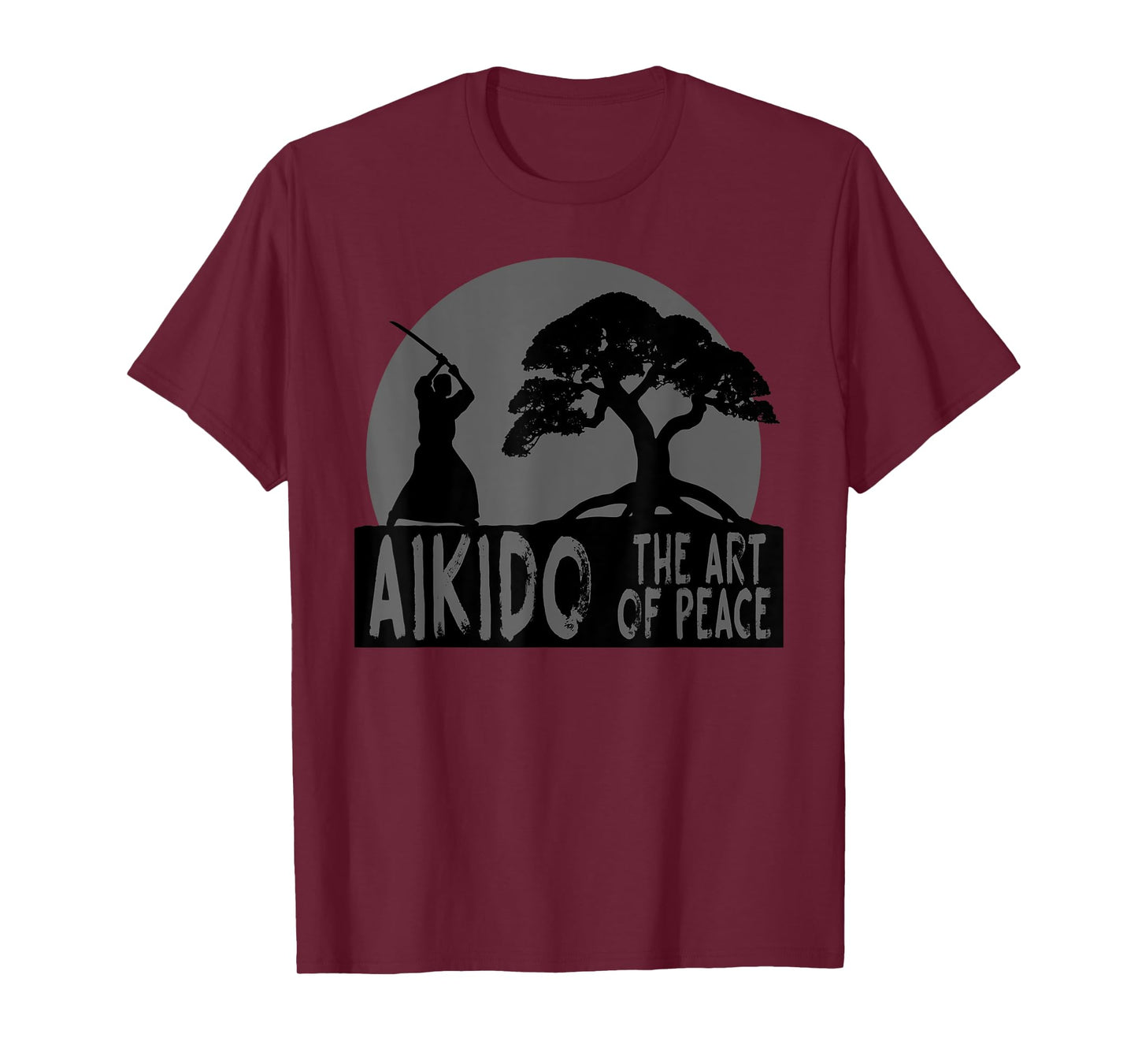 Aikido The Art Of Peace Cool Japanese Martial Art Fighter T-Shirt