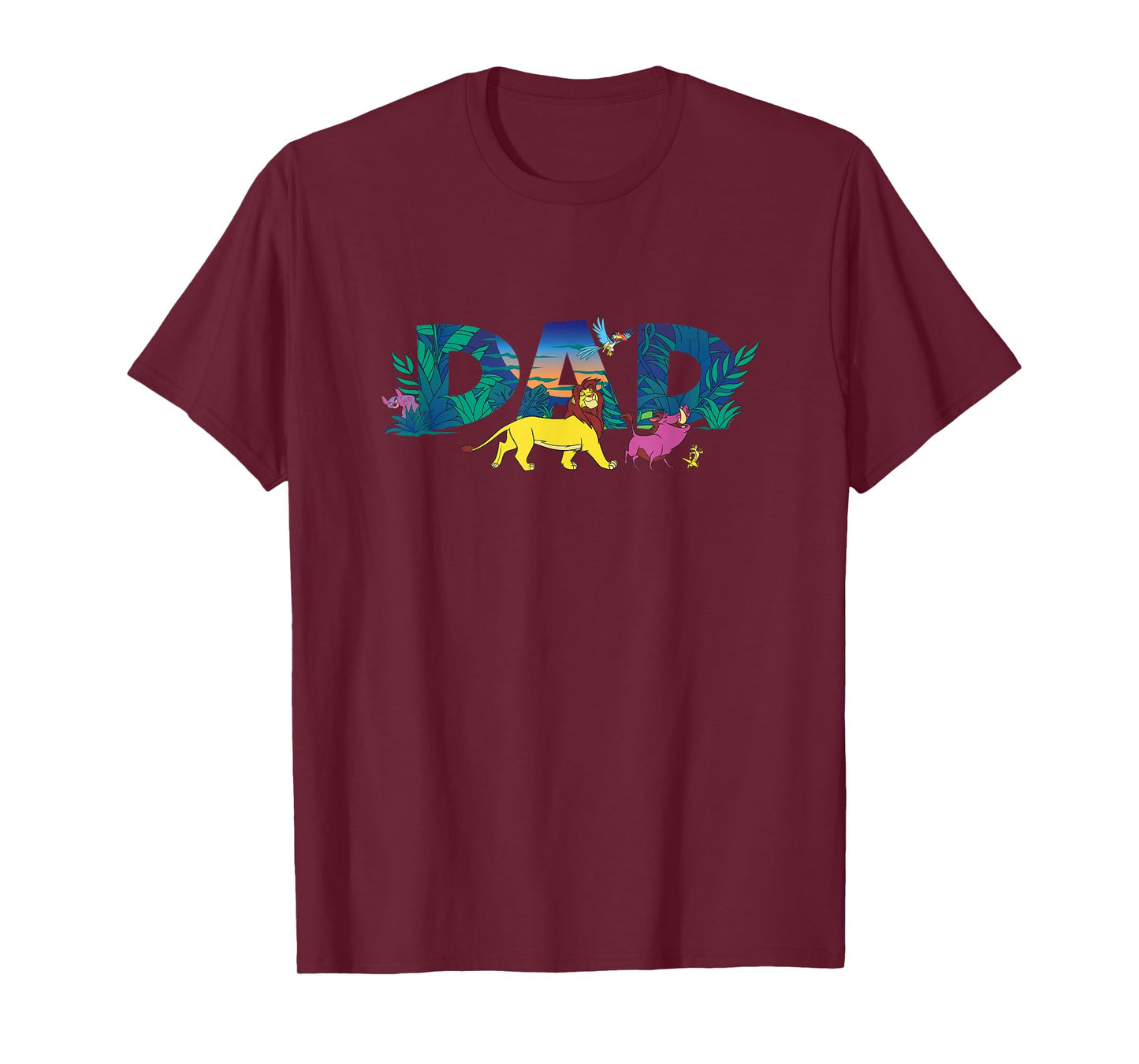 Disney The Lion King Simba & Pals Dad Father's Day Birthday T-Shirt