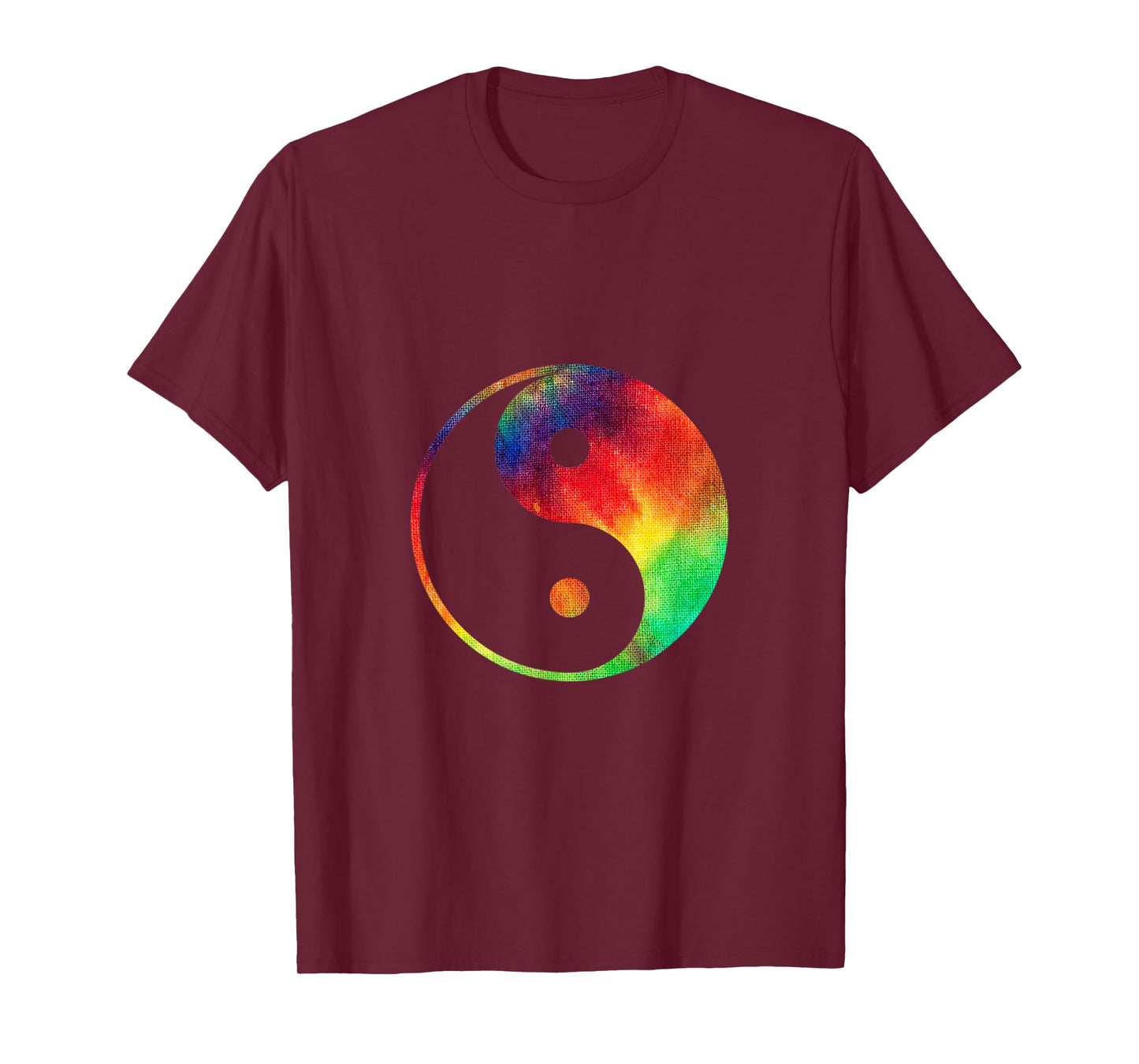 Tie Dye Yin Yang Tie Dyed Peace Symbol Inner Peace T Shirt T-Shirt