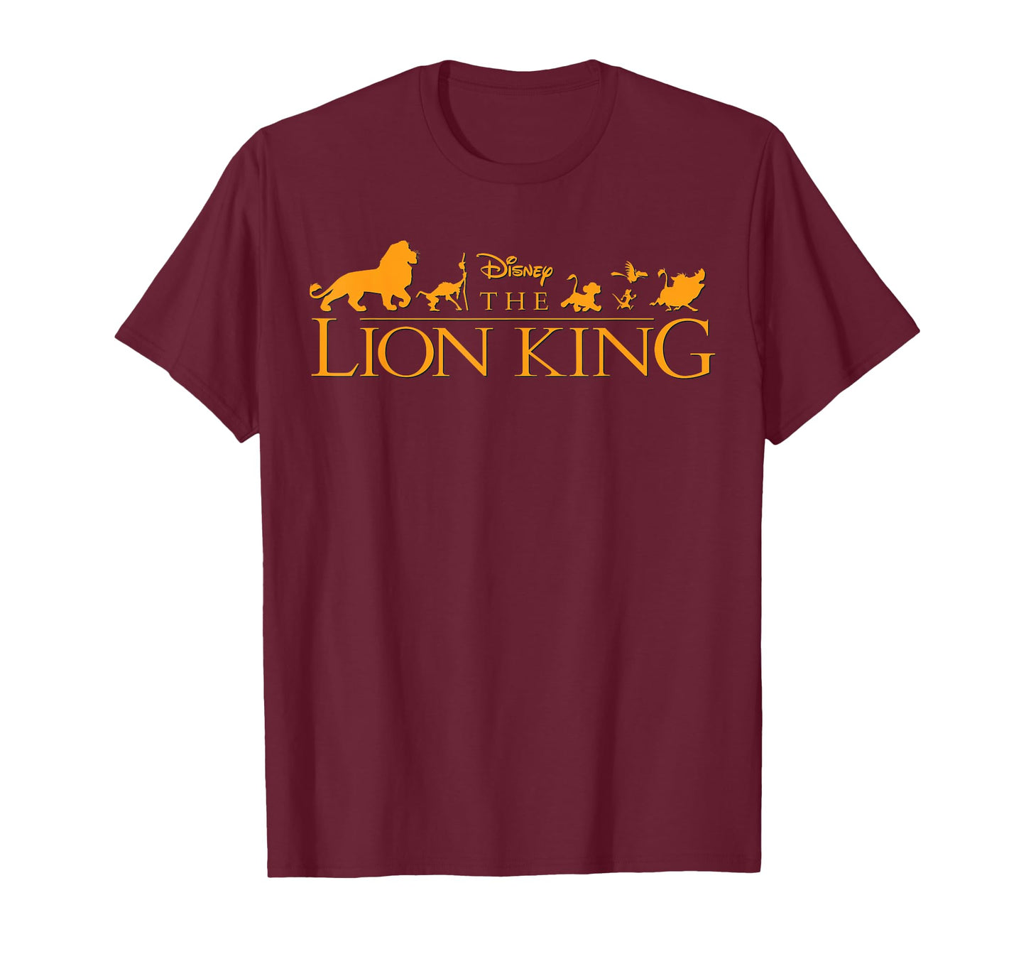 Disney The Lion King Official Movie Logo Graphic T-Shirt T-Shirt