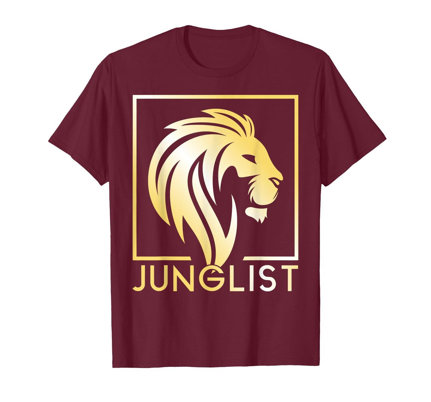 Junglist Lion, Drum N Bass, Dnb Rave Edm King of the Jungle T-Shirt