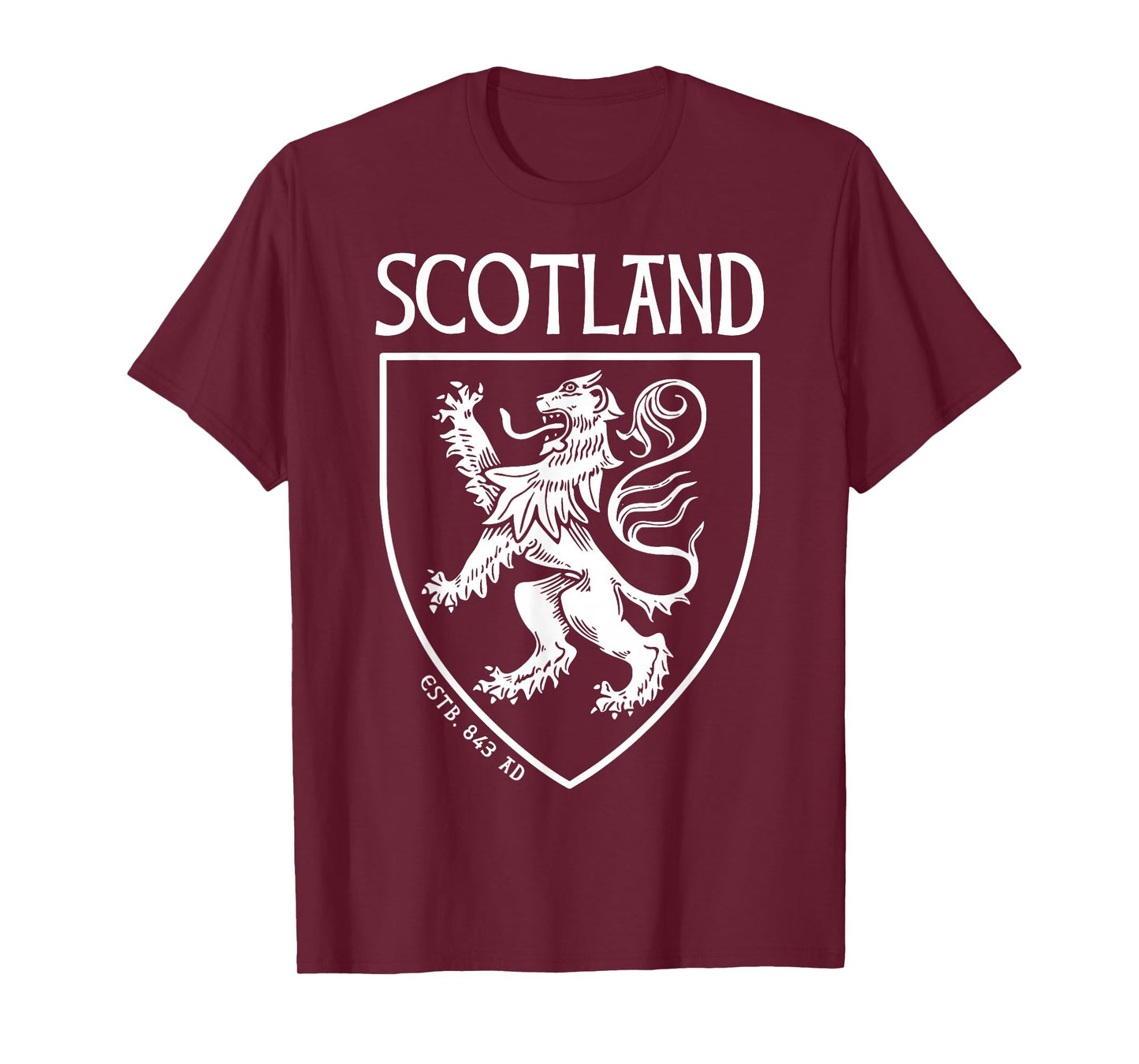 Scottish History Tshirt, Scottish Flag, Rampant Lion Shirt T-Shirt
