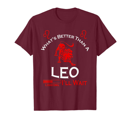 Team Leo Man or Leo Woman Retro Style Horoscope Birthday T-Shirt