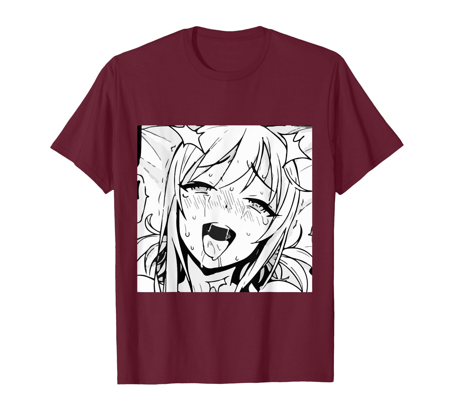 Ecchi Otaku Hentai Waifu Ahegao Girl Manga Anime T-Shirt T-Shirt