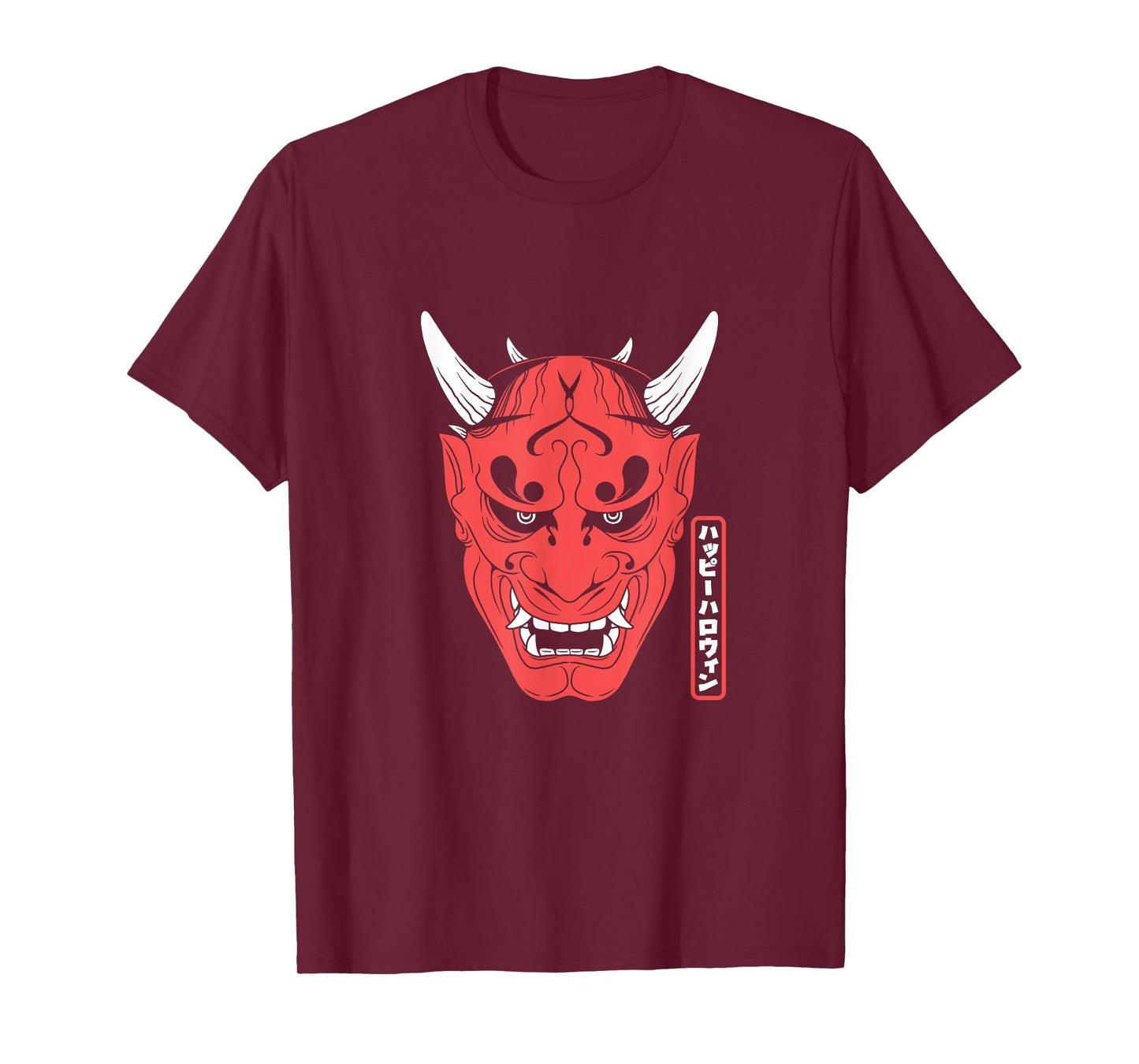 Japanese Demons Face Devil Harajuku Aesthetic T-Shirt