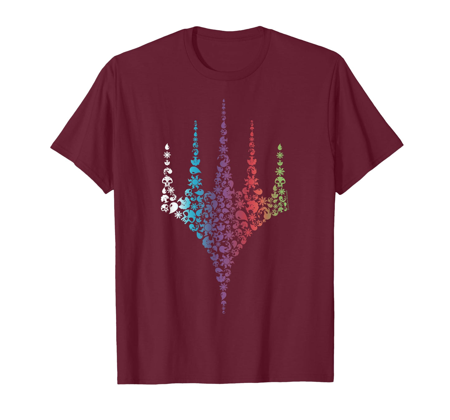 Magic: The Gathering Logo Rainbow Icons T-Shirt