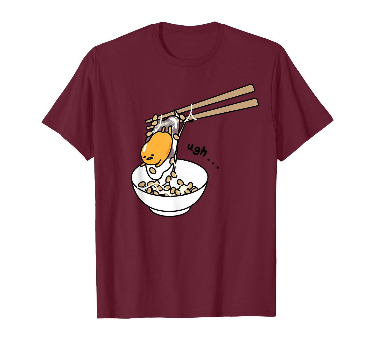 Gudetama Chopsticks Tee Shirt T-Shirt