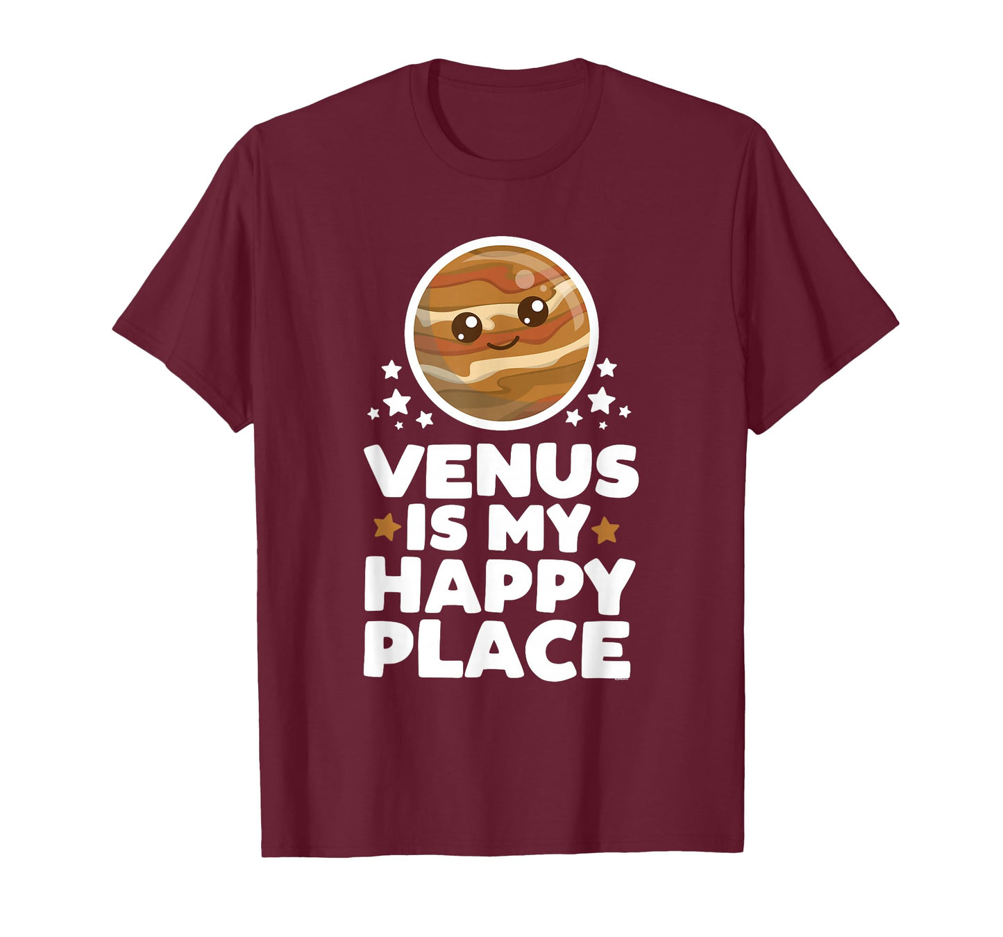 Venus is My Happy Place | Kawaii Planet Cute Space Astronomy T-Shirt