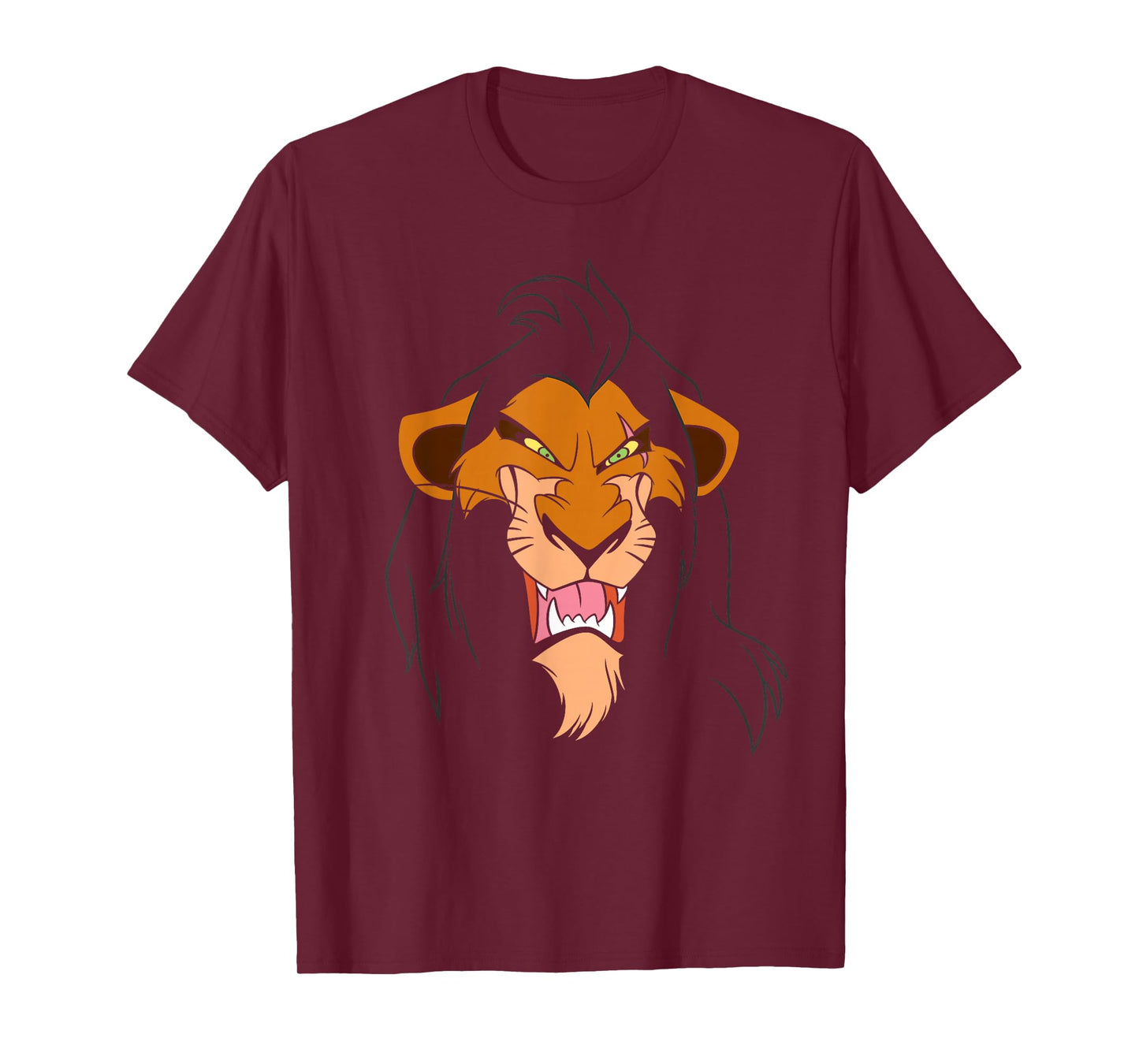 Disney Villains Scar Big Face T-Shirt