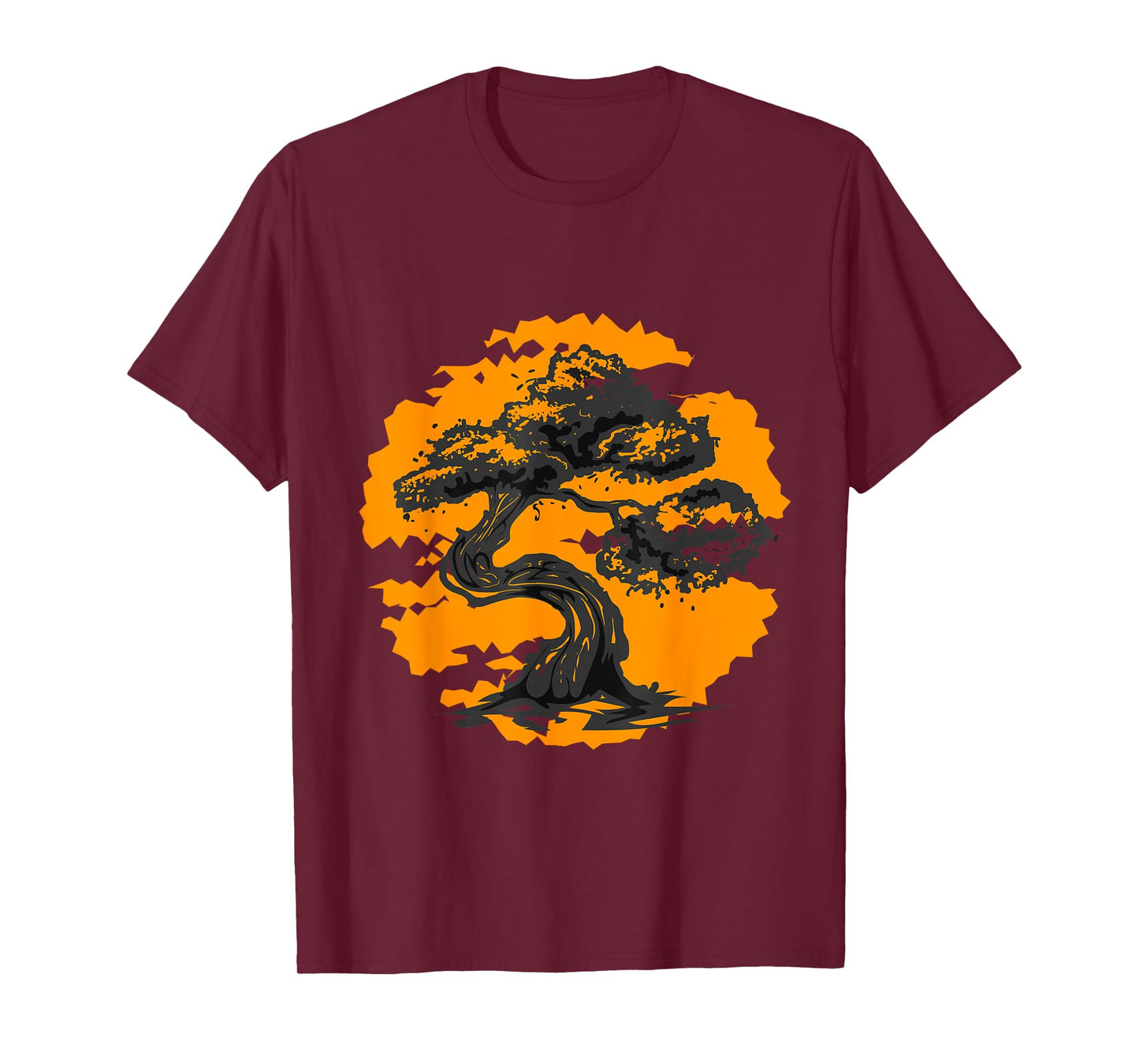 Bonsai T Shirt Tree Zen Buddhist TShirt T-Shirt