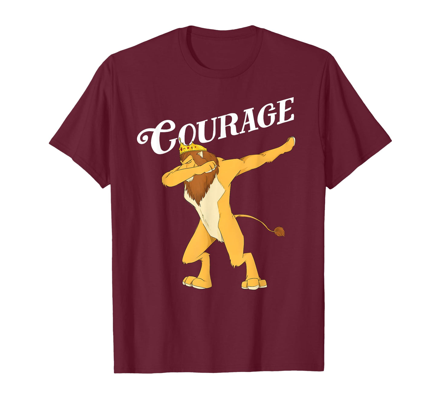 Cowardly Dabbing Lion Shirt-The Wizard Of Oz TShirt -Courage T-Shirt