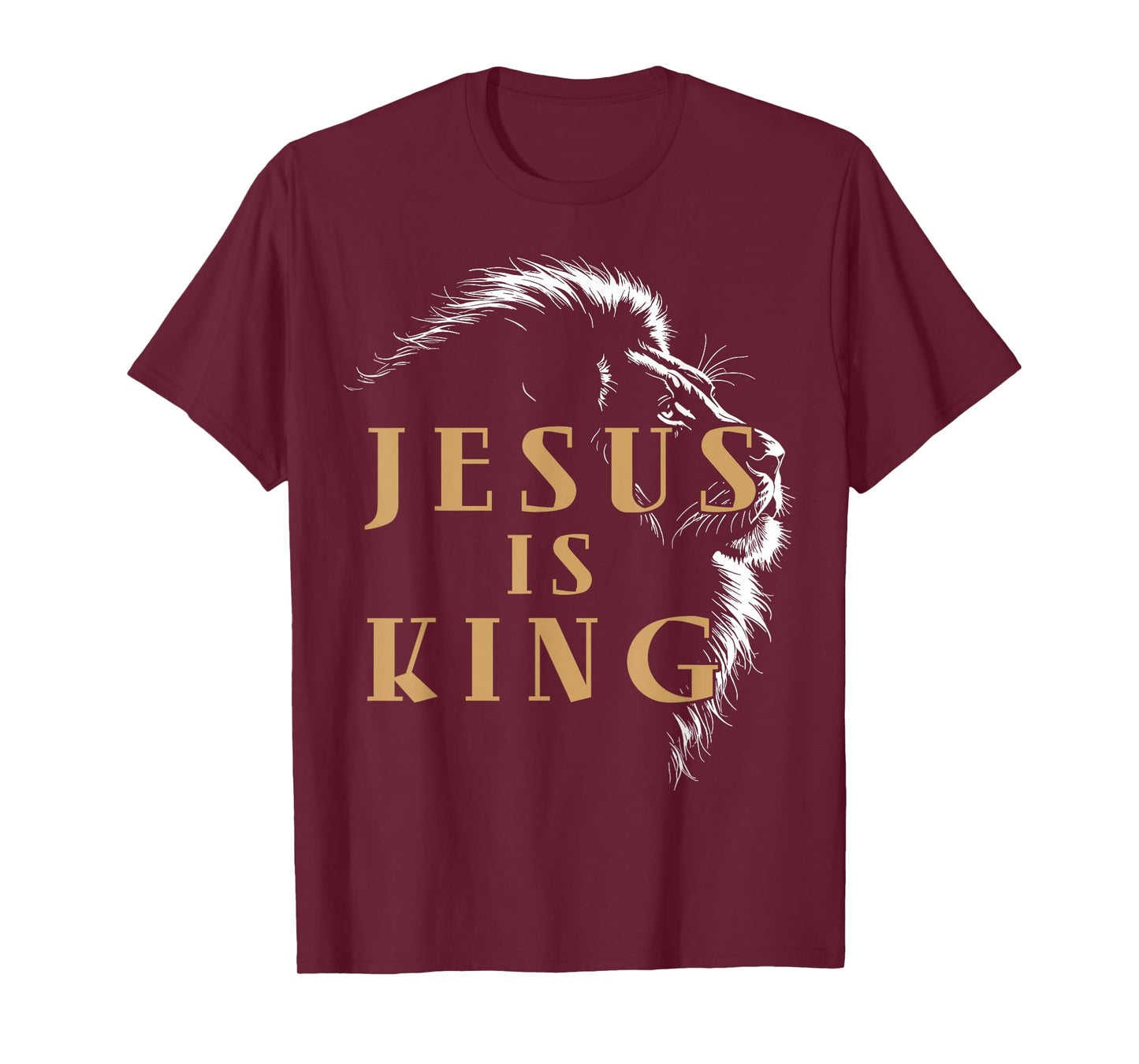Jesus is King Lion of Judah Shirt, Christian Faith T-Shirt