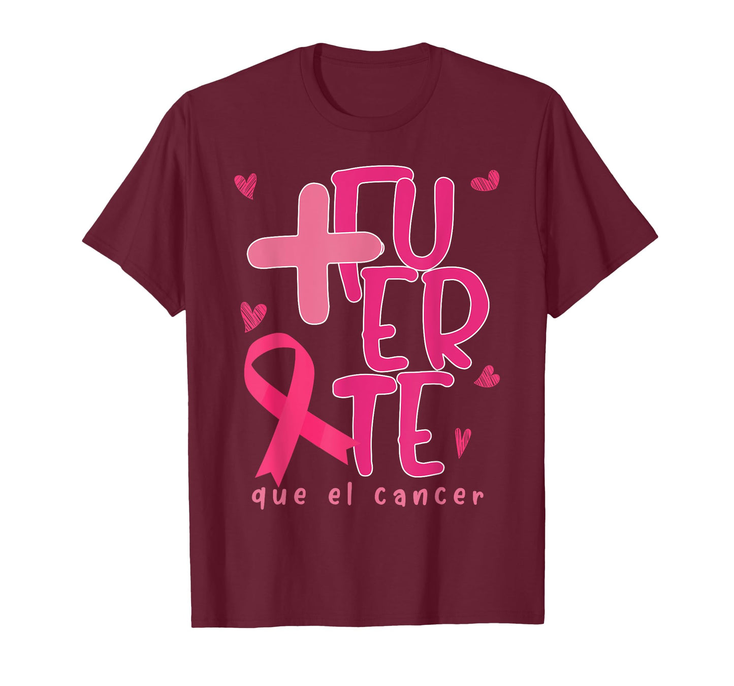 Cute Breast Cancer Support Espanol We Wear Pink Spanish T-Shirt