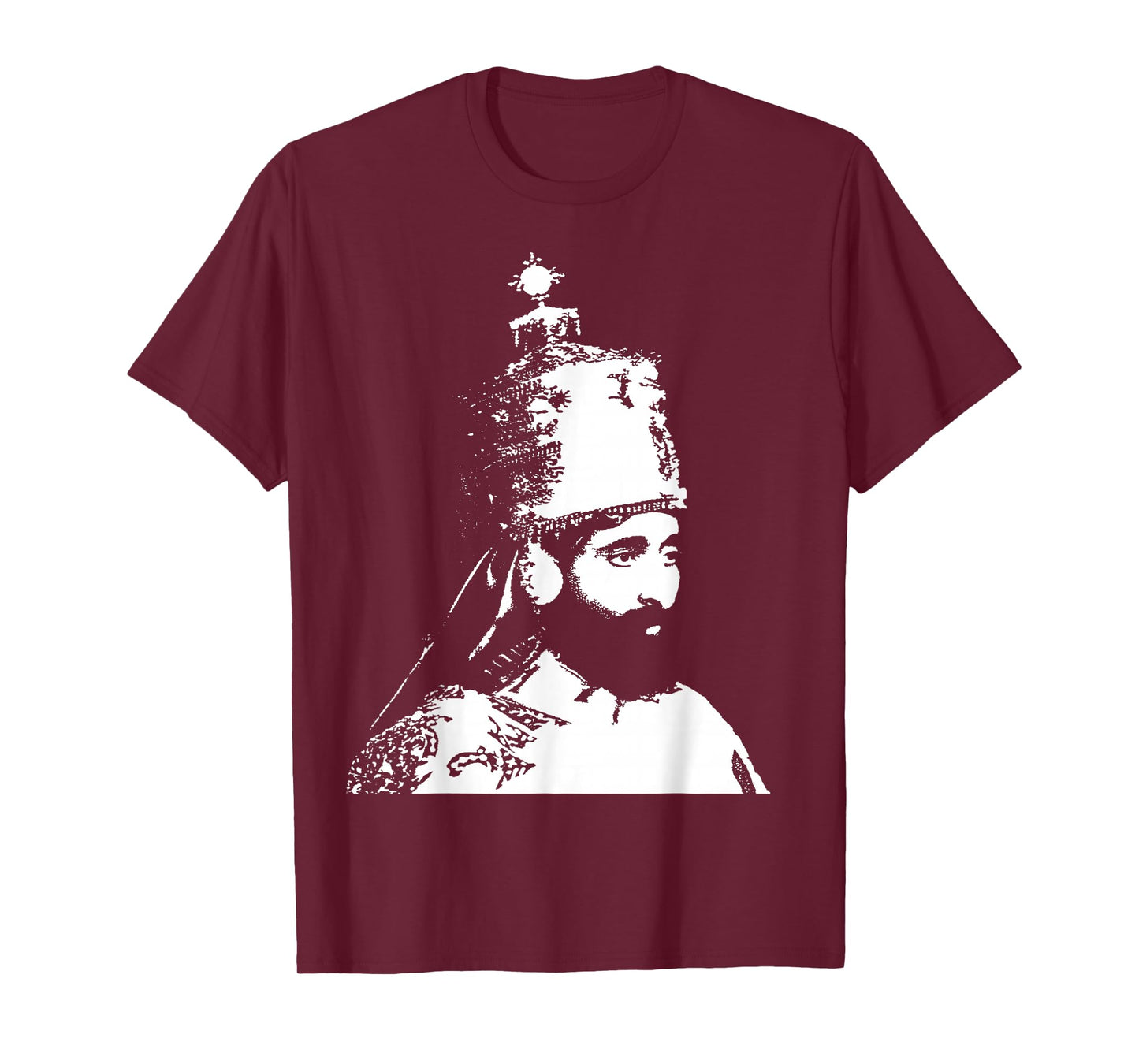 The King Stands Haile Selassie Crown T-Shirt