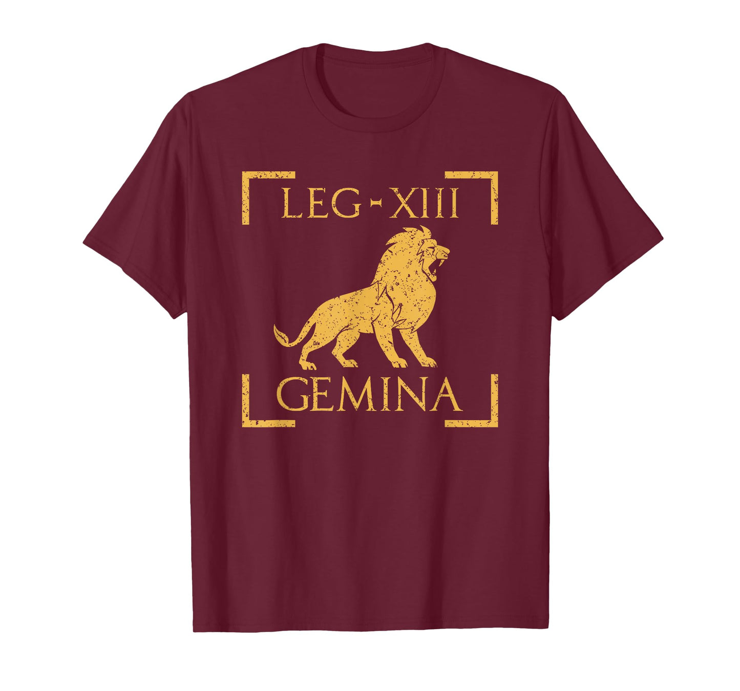 Legio XIII Gemina Lion Emblem Roman Legion T-Shirt