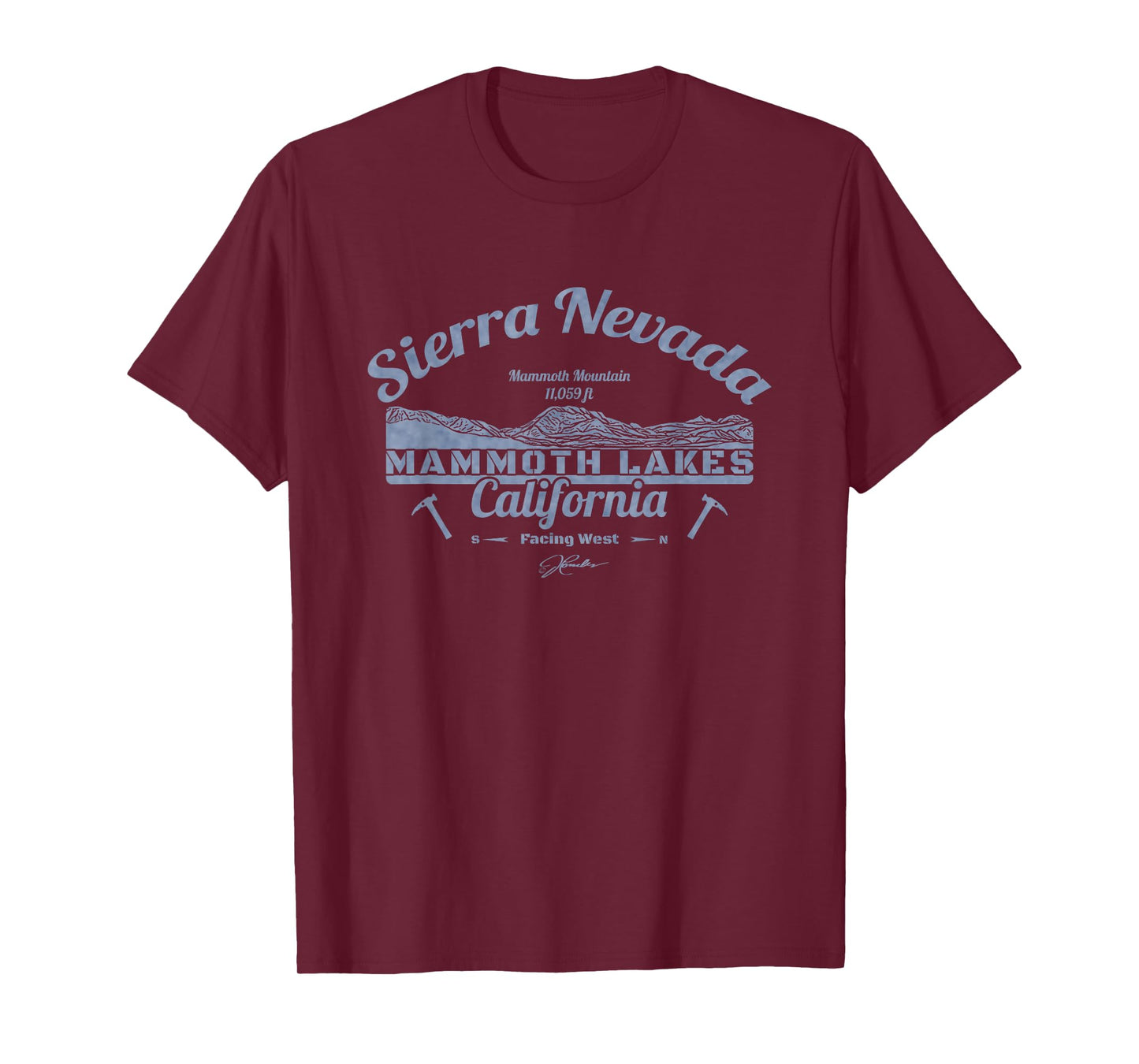 JCombs: Mammoth Lakes, CA with Mammoth Mountain T-Shirt T-Shirt