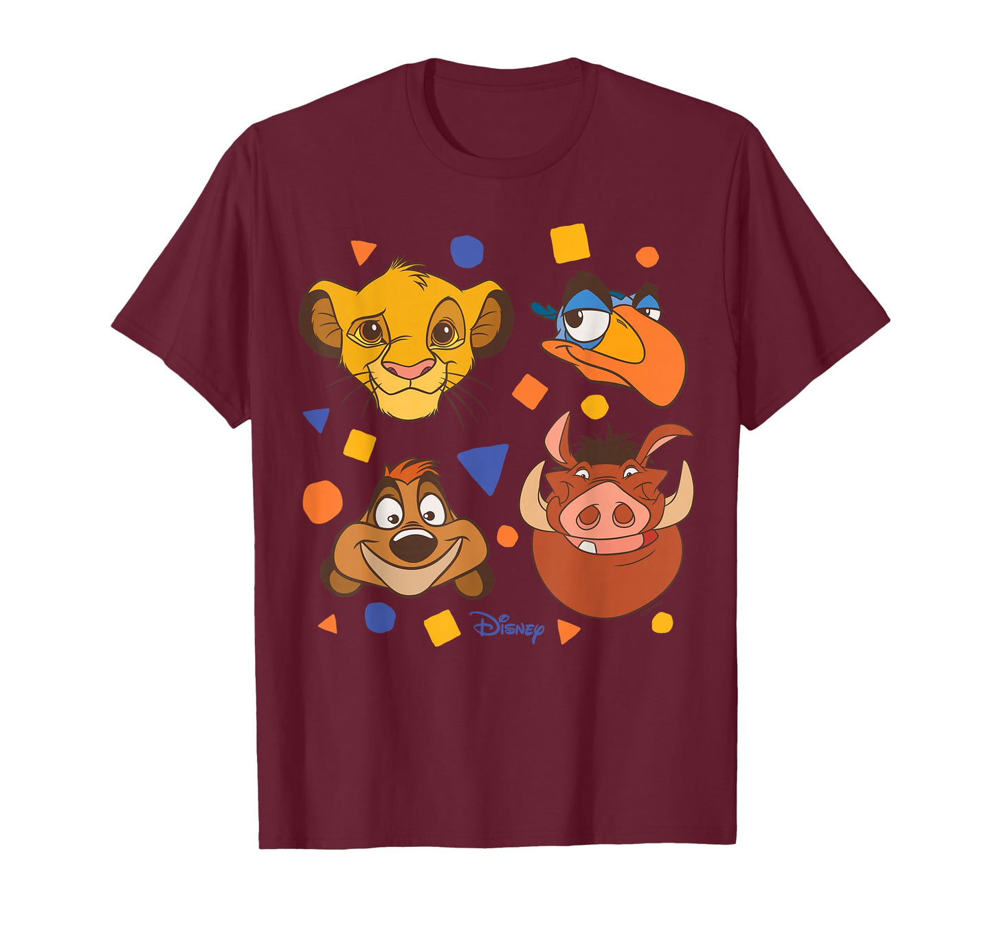 Disney The Lion King - Lion King Grid T-Shirt