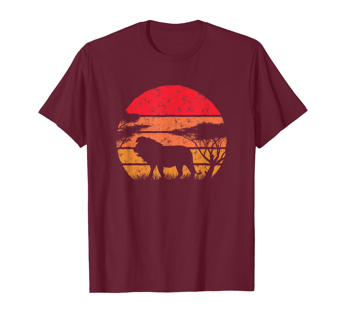 King Of The Jungle Lion Sunset T-Shirt T-Shirt