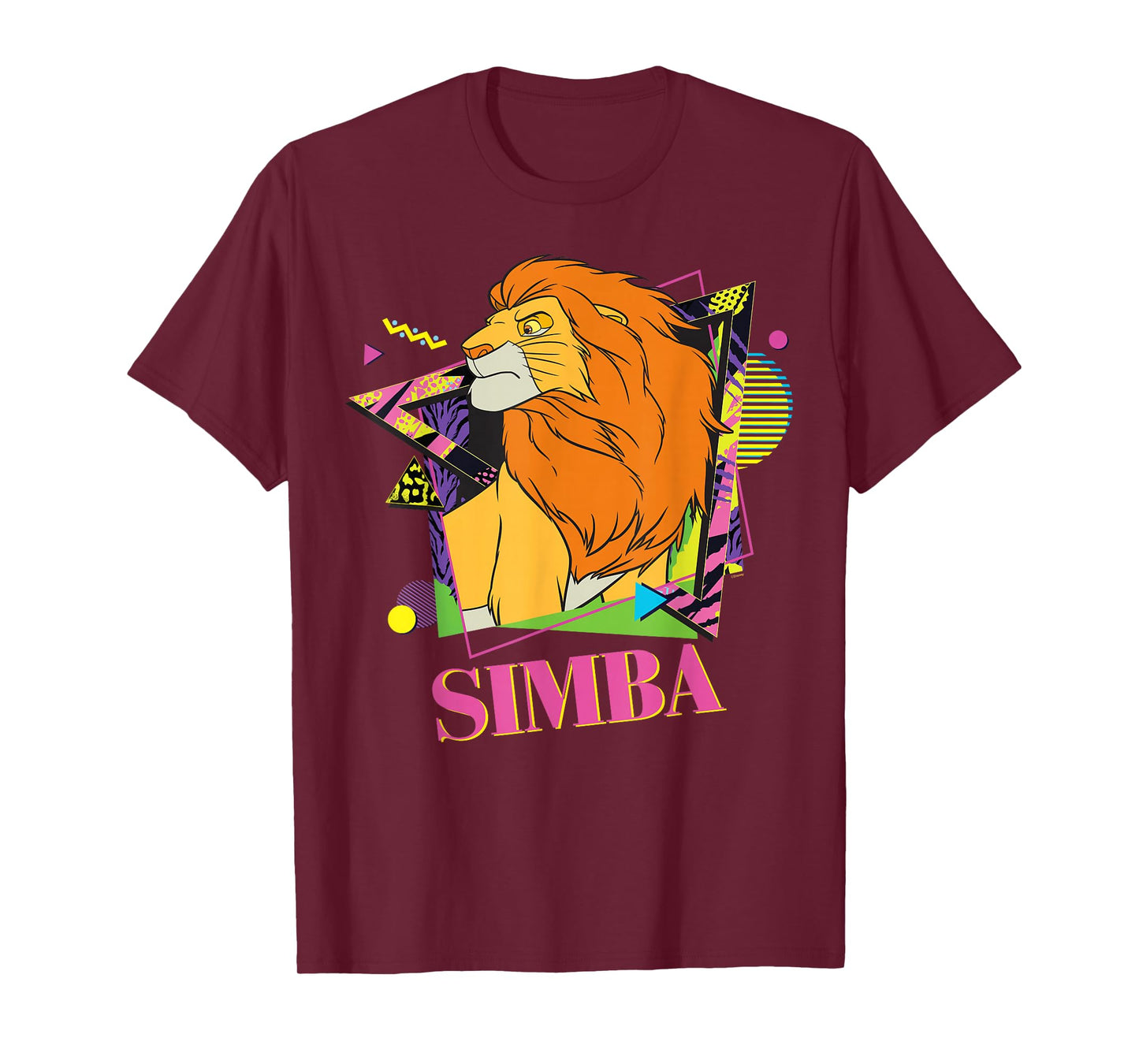Disney The Lion King Retro '90s Couples Matching Simba T-Shirt
