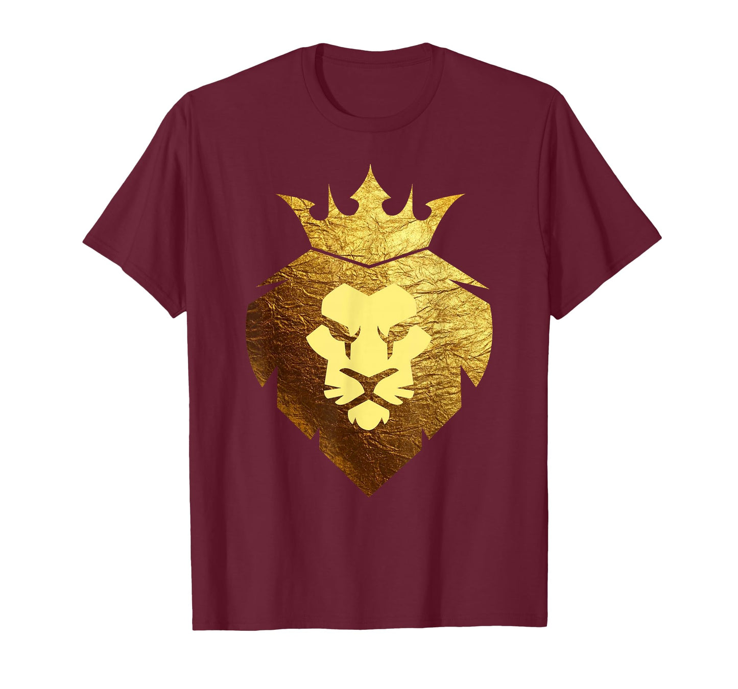 King of The Jungle Tshirt - Gold King Lion Crown T-Shirt T-Shirt