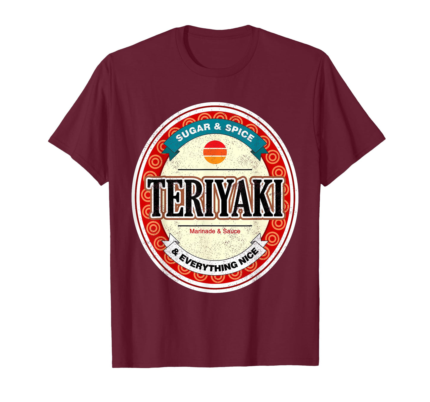 Teriyaki Sauce Funny Japanese Sushi Halloween Costume T-Shirt