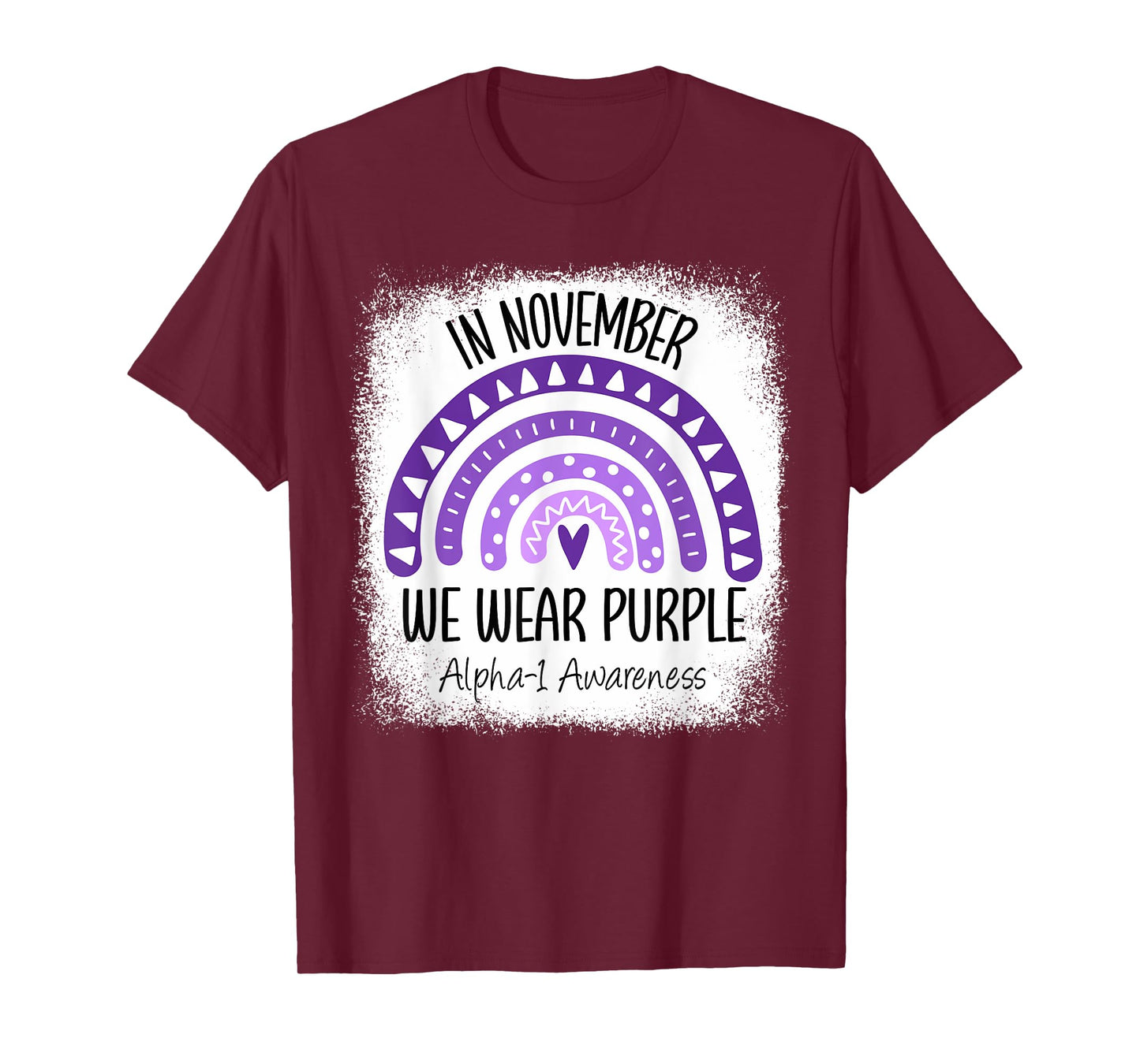 Rainbow Alpha-1 Antitrypsin Deficiency Awareness Month T-Shirt