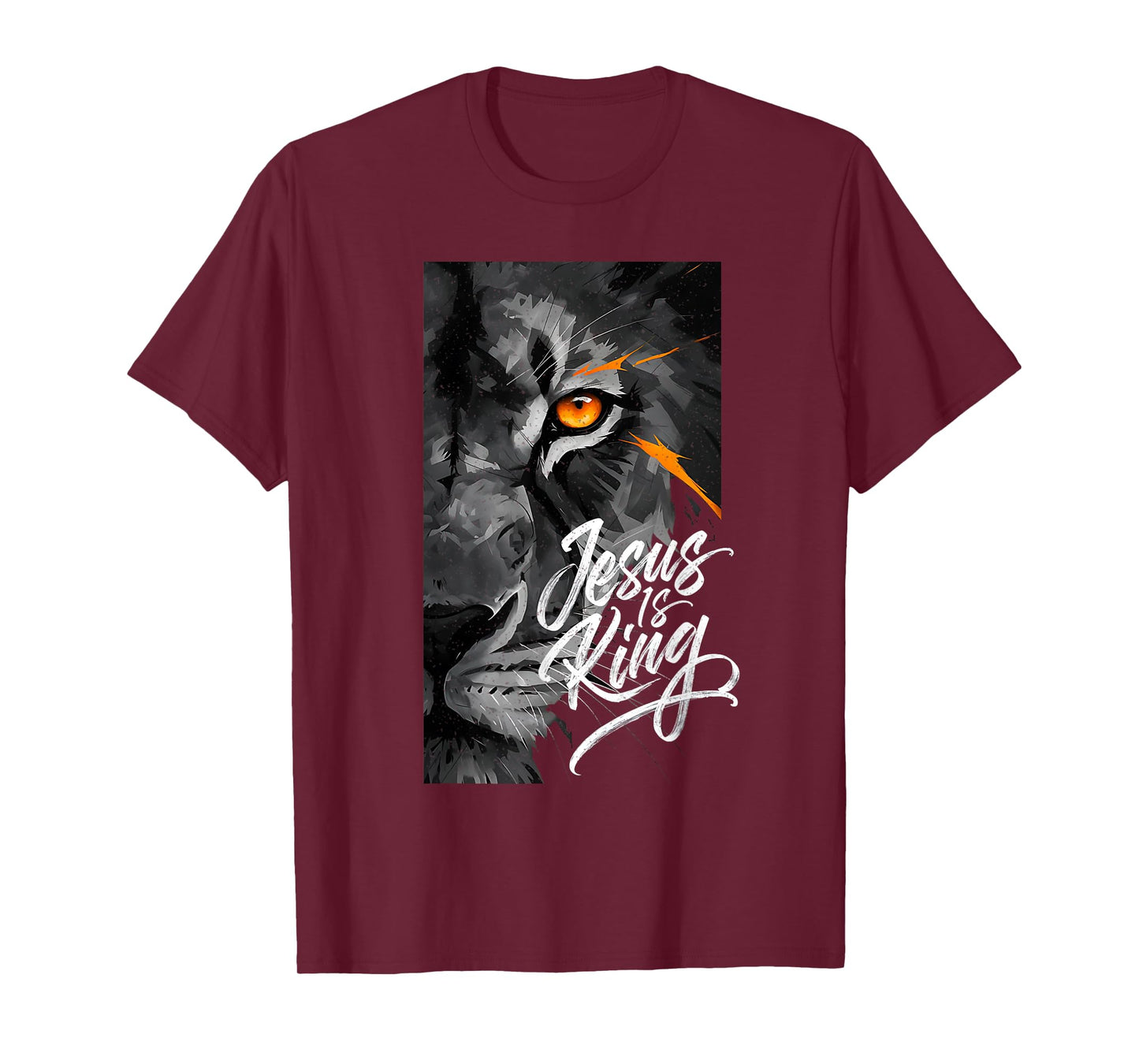 Jesus Is King Lion of Judah T-Shirt