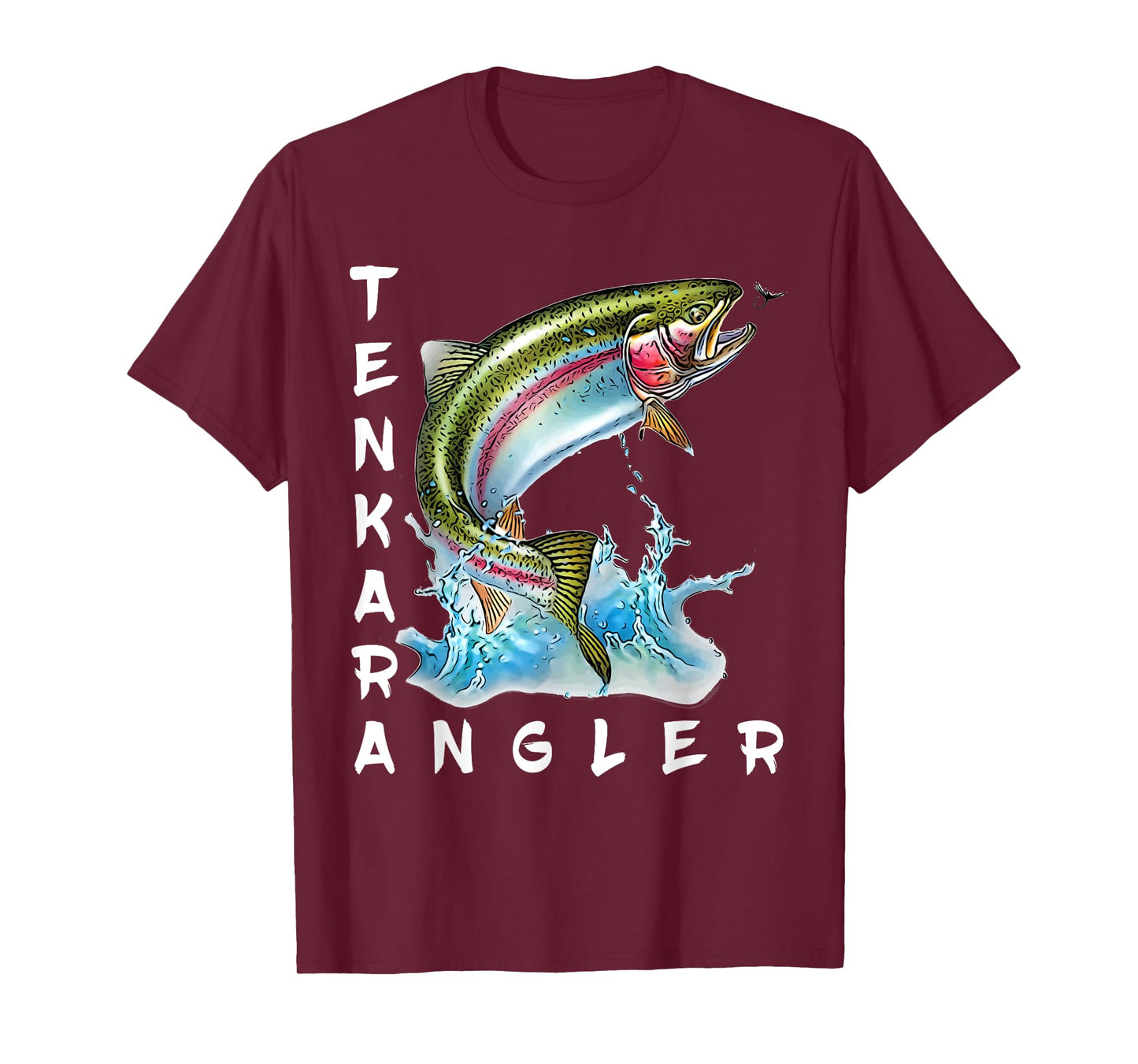 Tenkara Angler Fly Fishing Trout Kebari Fisherman T-Shirt