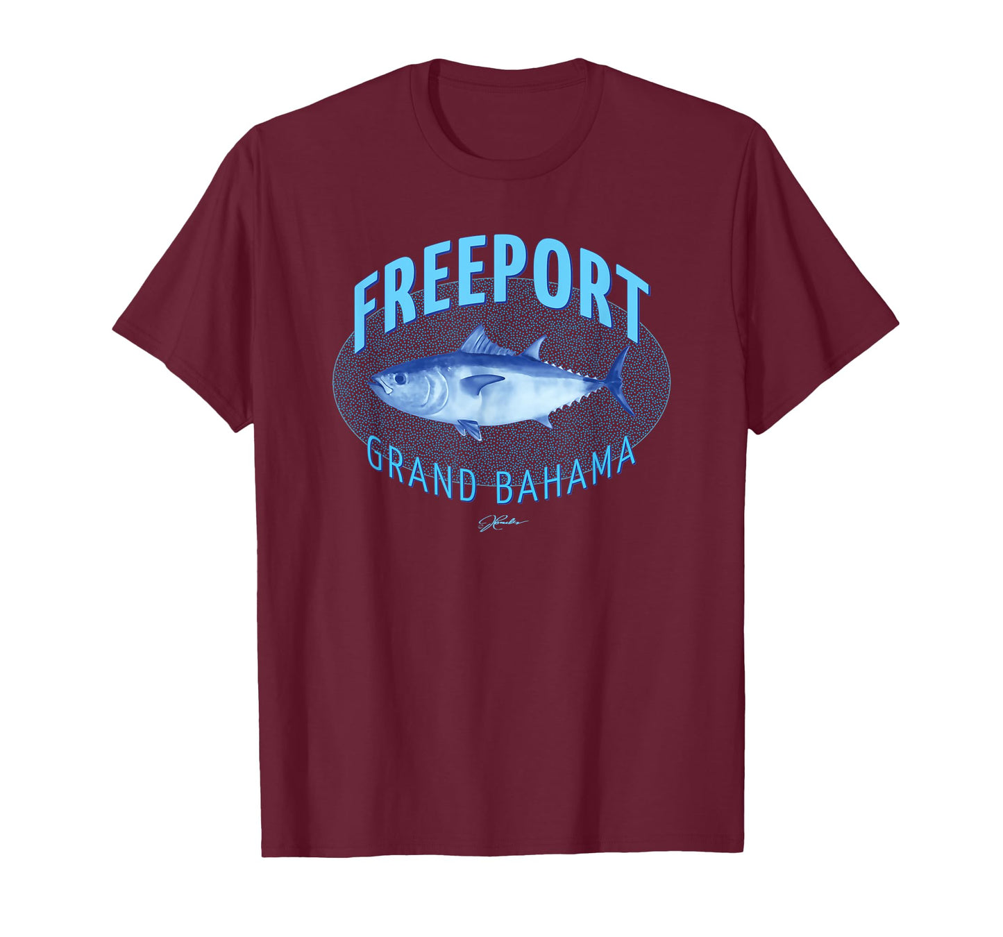 JCombs: Freeport, Grand Bahama, Bluefin Tuna T-Shirt
