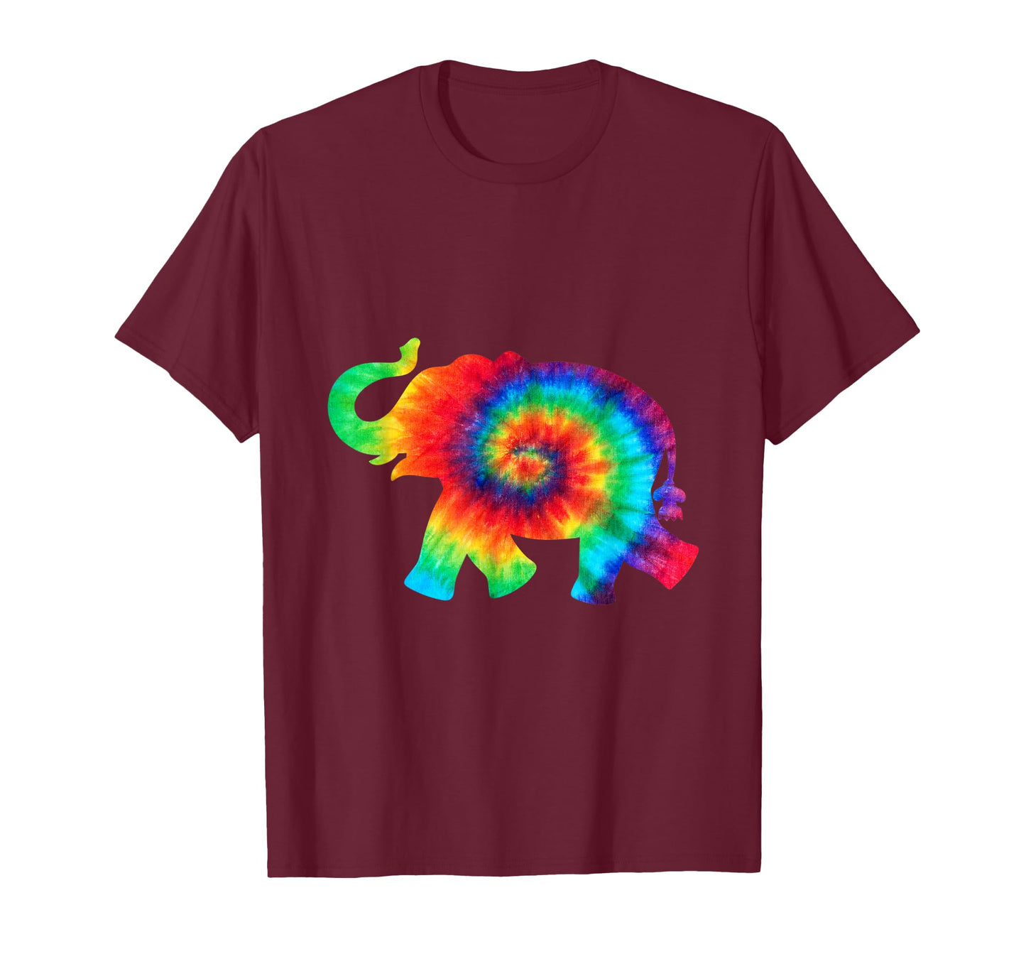 Tie Dye Elephant Tie Dyed Save the Animals T Shirt T-Shirt