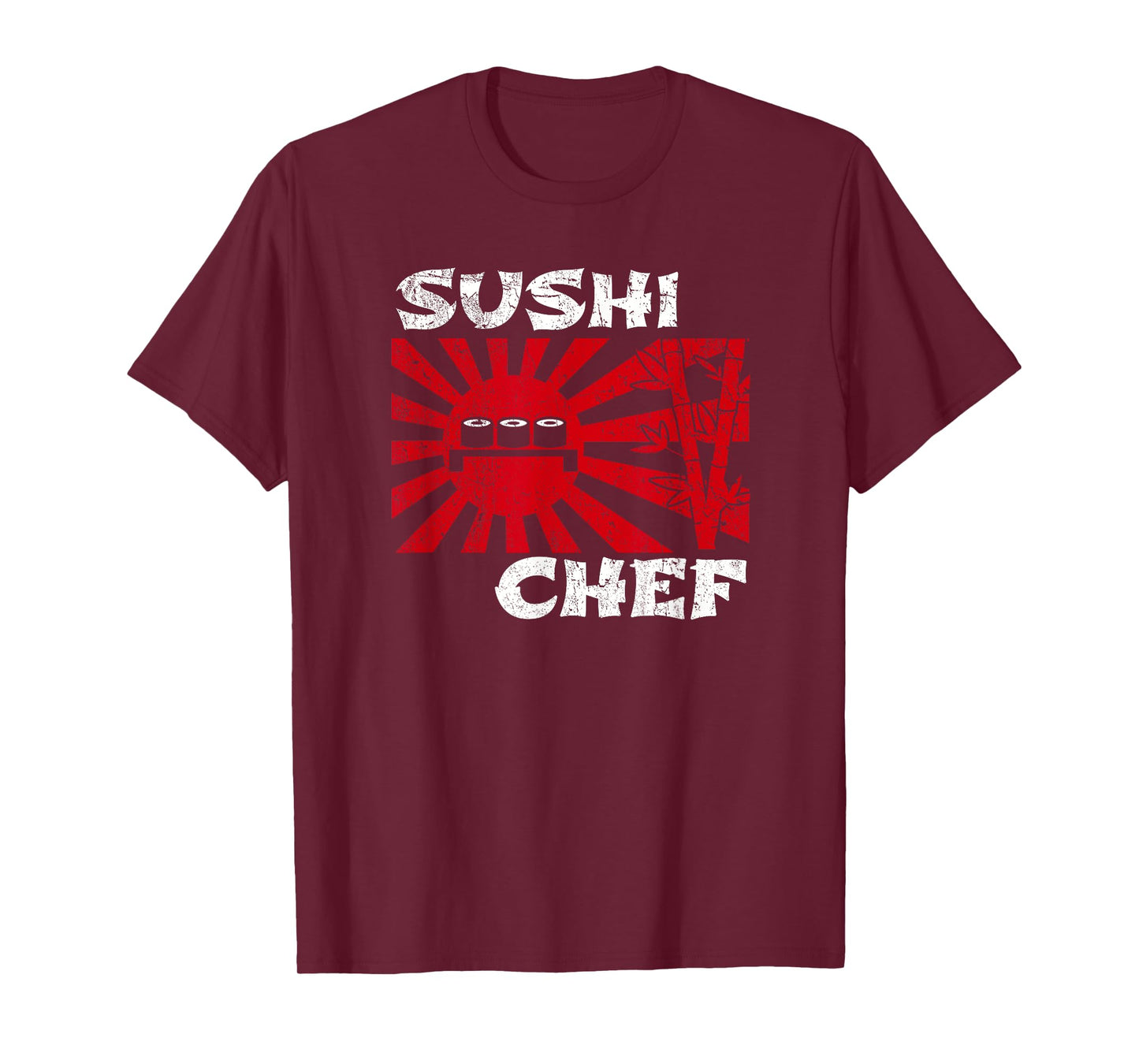 Sushi Chef Shirt Sushi Gift Costume Pyjamas Uniform T-Shirt
