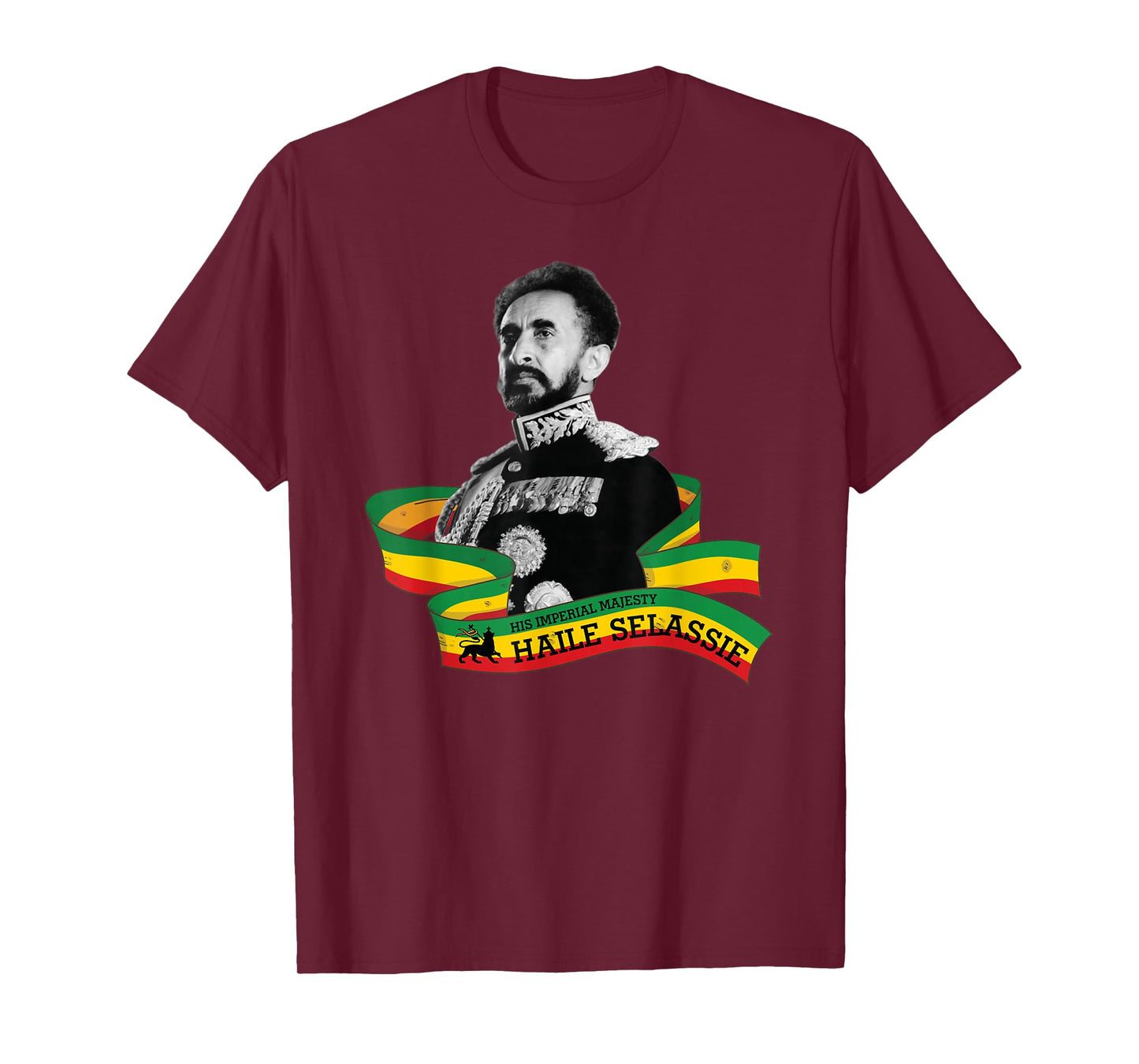 Ras Tafari His Imperial Majesty Haile Selassie I T-Shirt