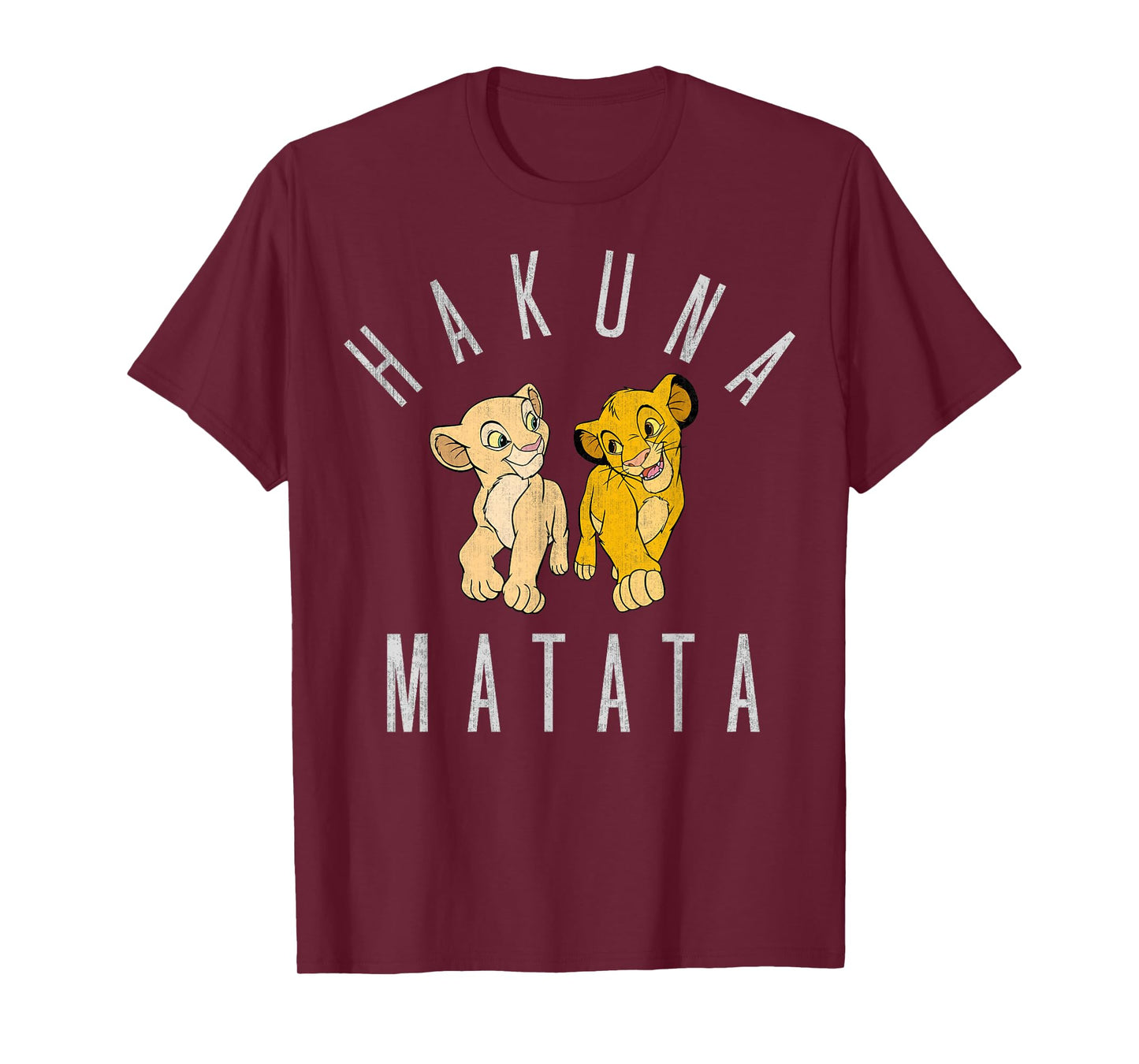 Disney Lion King Simba Nala Hakuna Matata Graphic T-Shirt T-Shirt