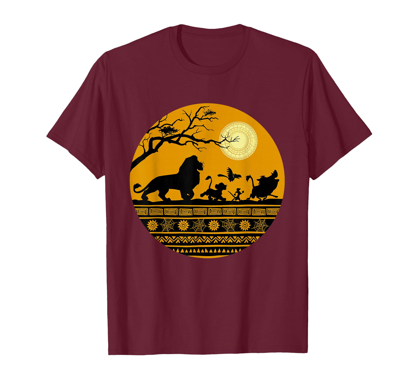 Disney The Lion King Halloween Circle T-Shirt