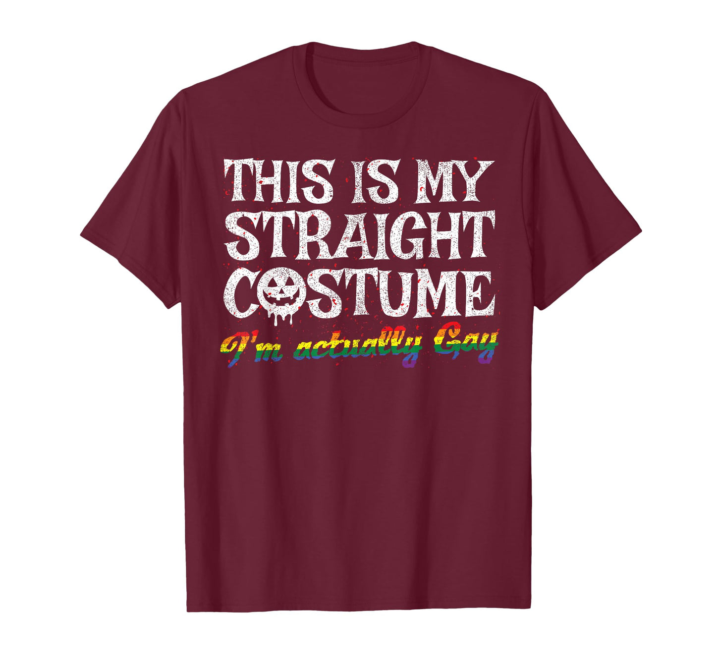 This is My Straight LGBT Halloween Costume Lesbian Gay T-Shirt