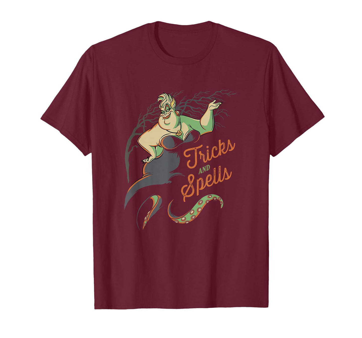 Disney’s The Little Mermaid Ursula Villains Halloween T-Shirt