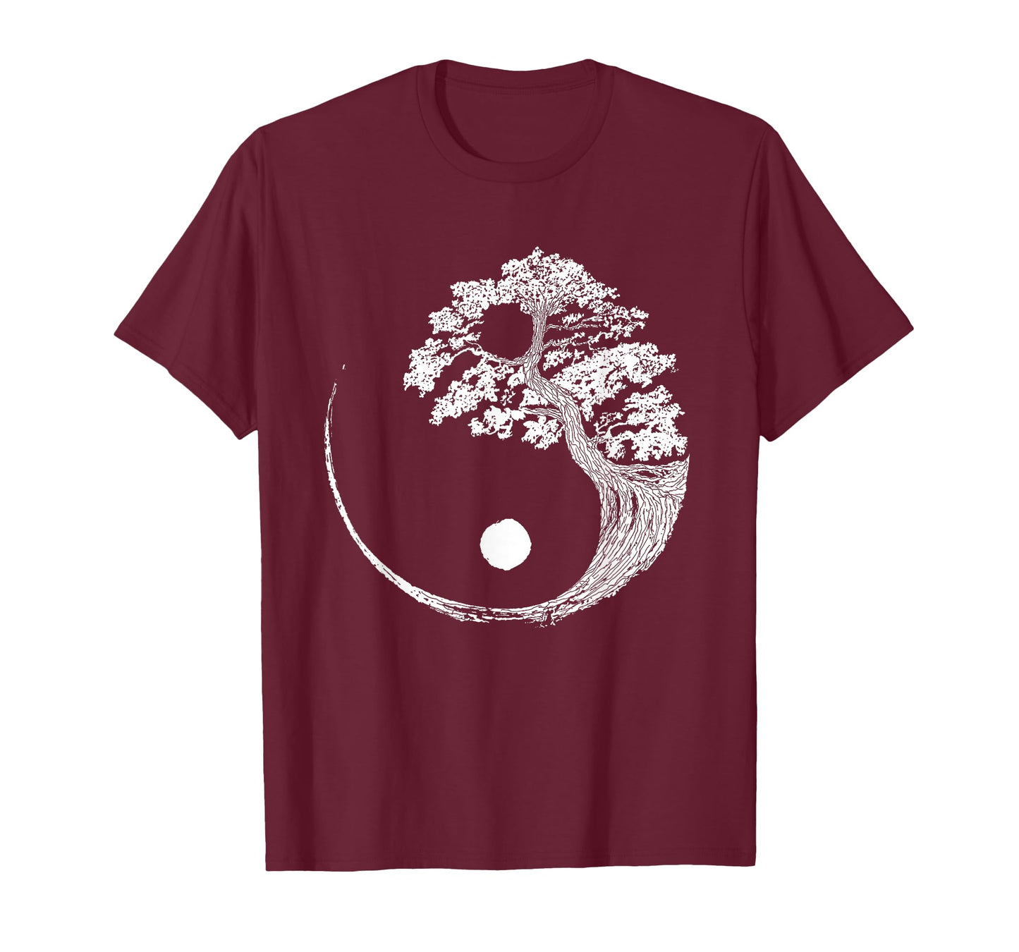 Yin Yang Bonsai Tree Japanese Buddhist Zen T-Shirt T-Shirt