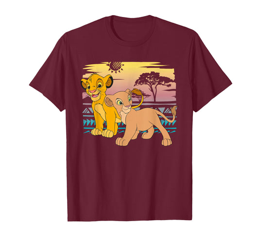 Disney The Lion King Young Simba Nala 90s T-Shirt T-Shirt